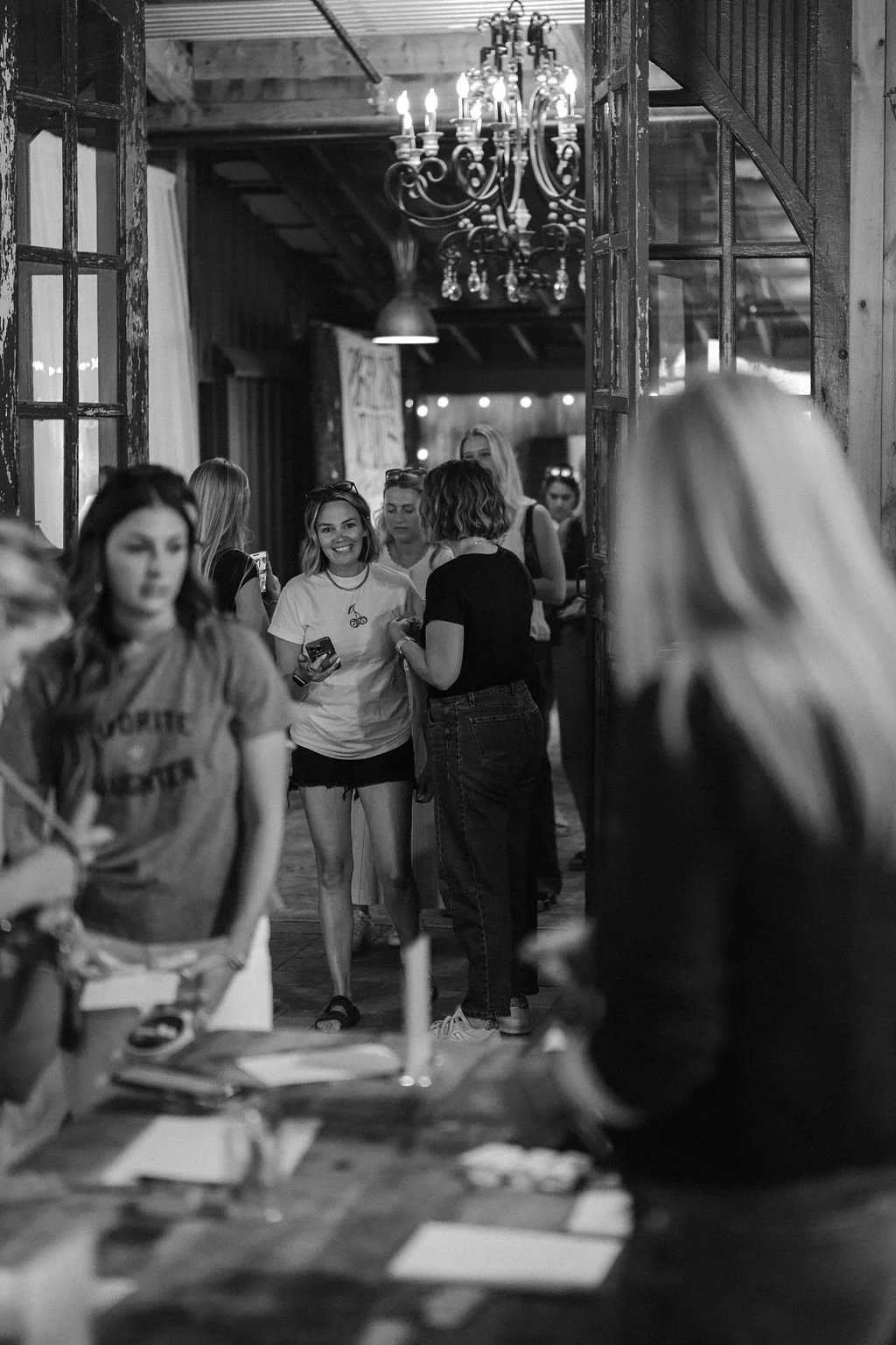 Women attending Highland Stables Social Club event in Bowling Green Kentucky