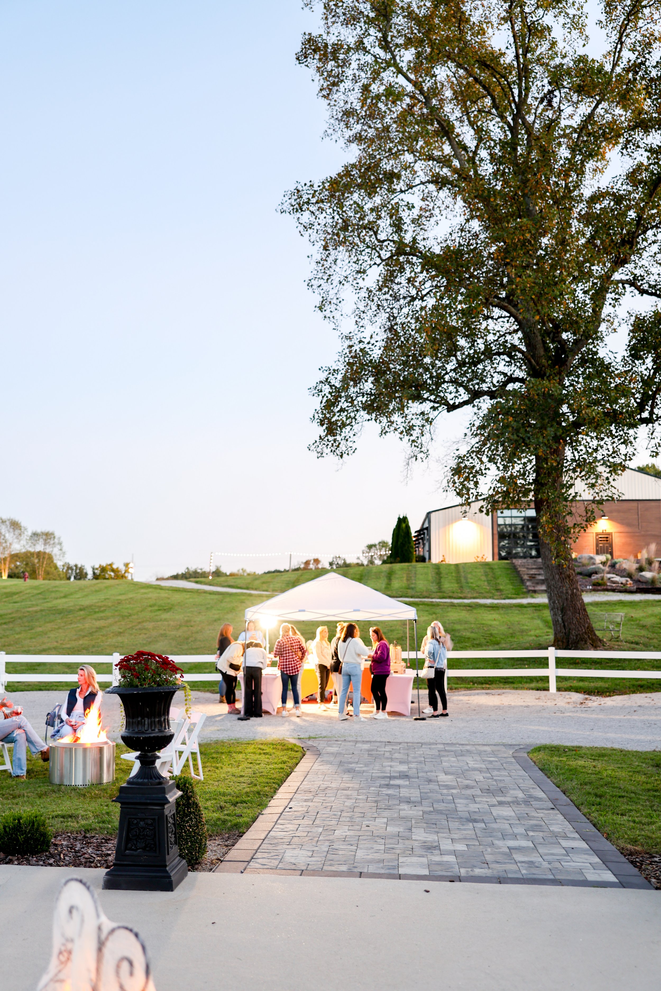 Women attending Highland Stables Social Club event in Bowling Green Kentucky