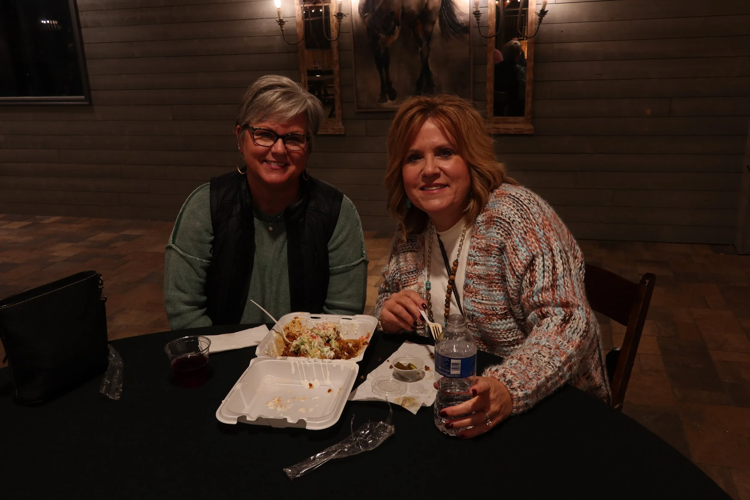 Women attending Highland Stables Social Club event in Bowling Green Kentucky
