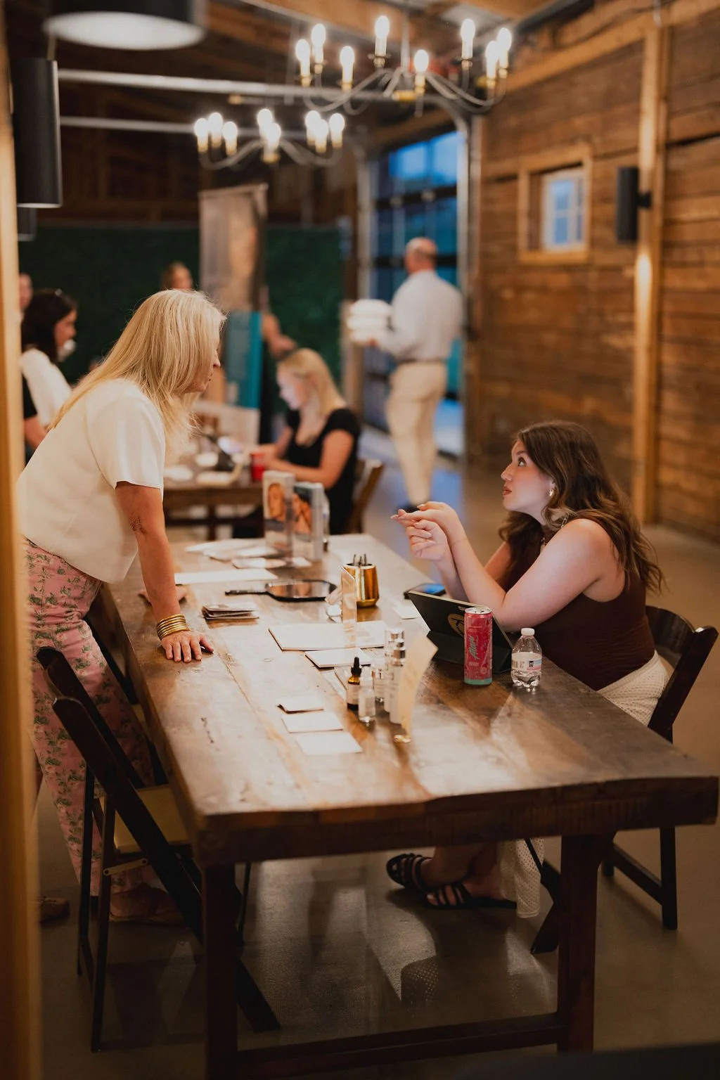 Women attending Highland Stables Social Club event in Bowling Green Kentucky