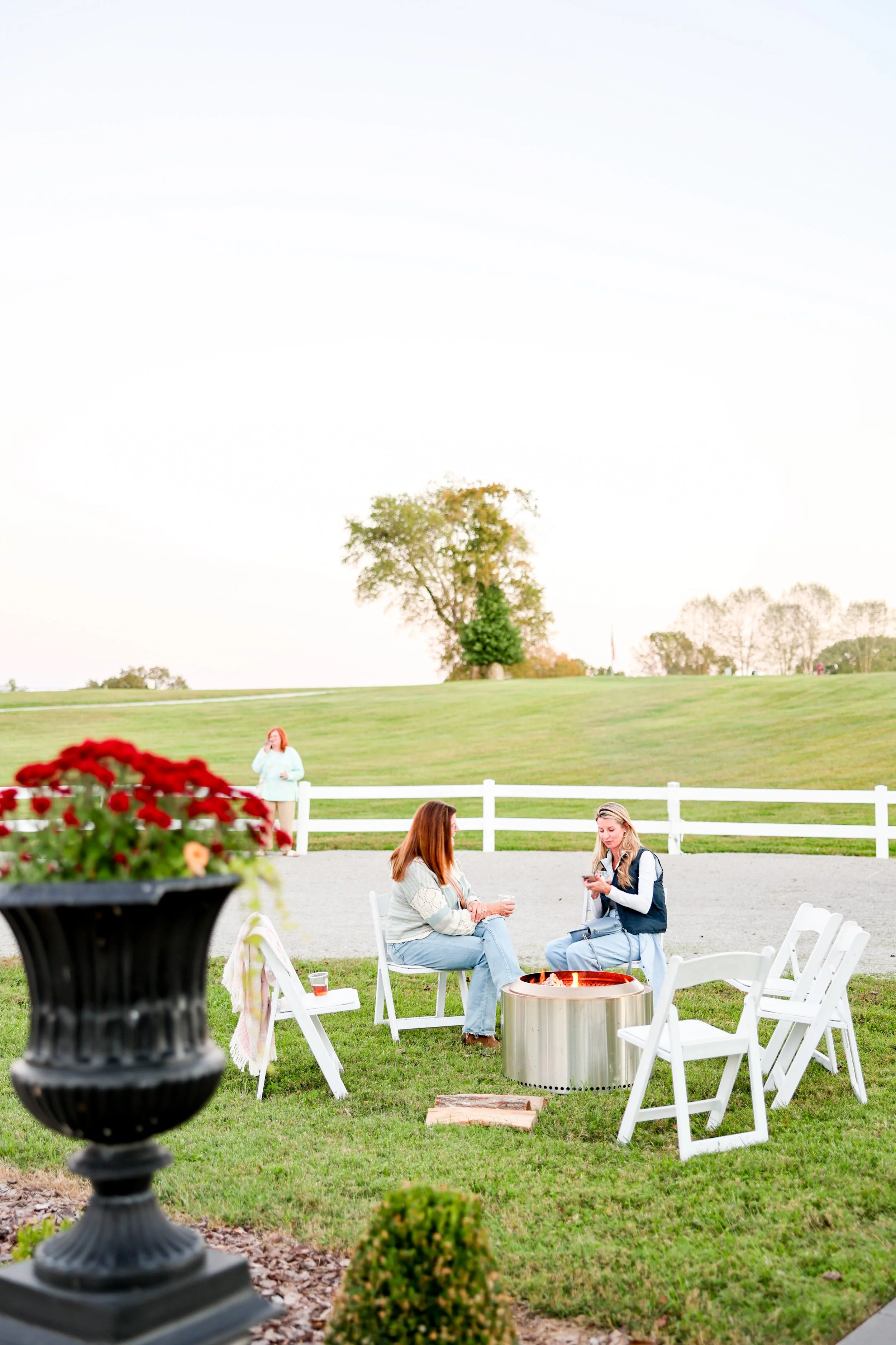 Women attending Highland Stables Social Club event in Bowling Green Kentucky