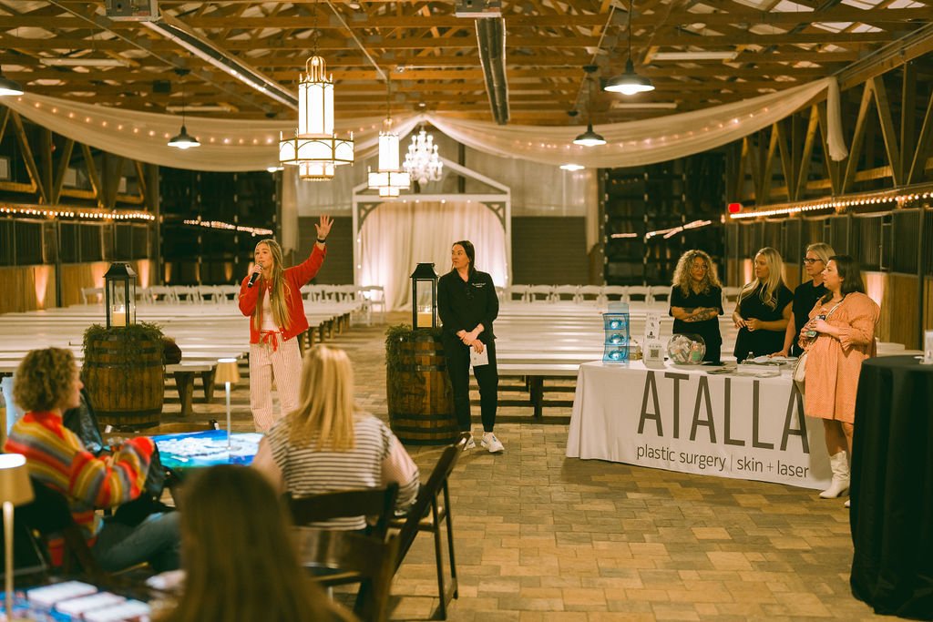 Women attending Highland Stables Social Club event in Bowling Green Kentucky