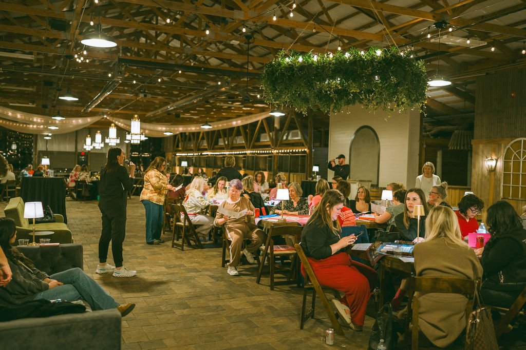 Women attending Highland Stables Social Club event in Bowling Green Kentucky