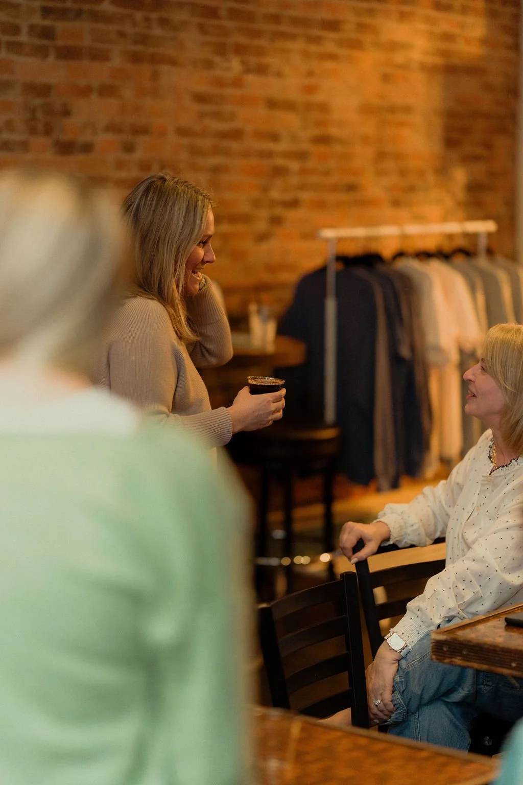 Women attending Highland Stables Social Club event in Bowling Green Kentucky