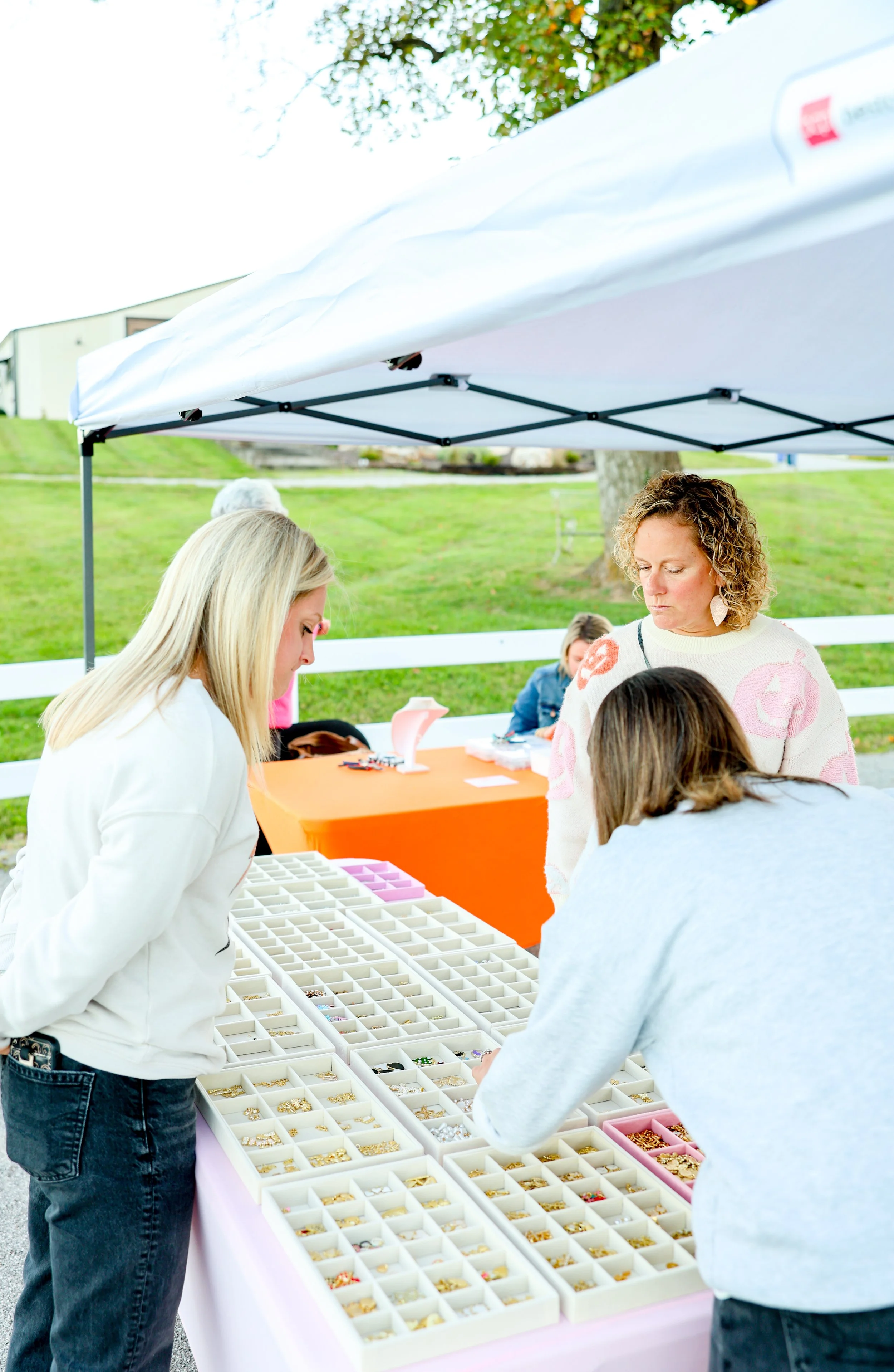 Women attending Highland Stables Social Club event in Bowling Green Kentucky