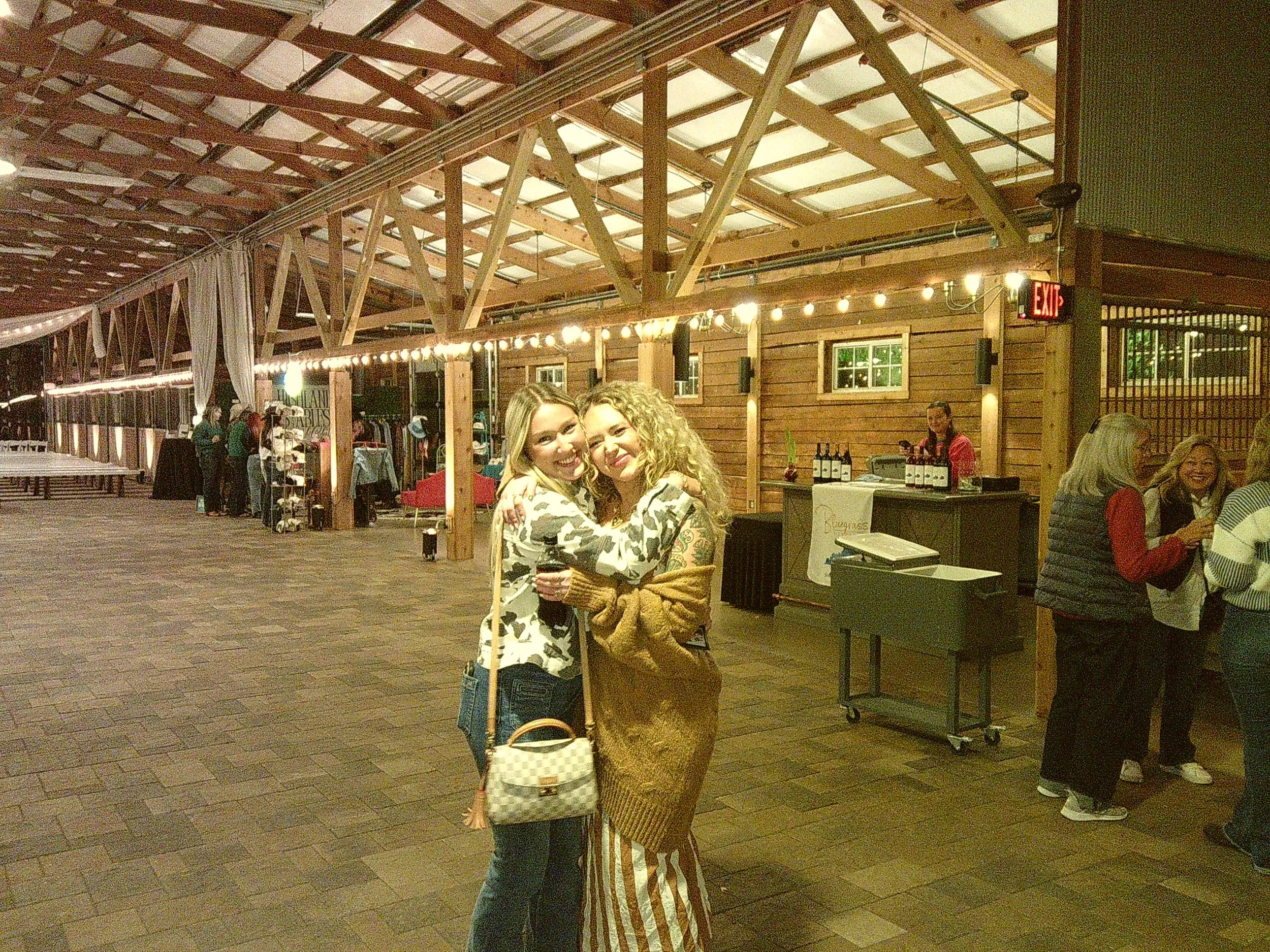 Women attending Highland Stables Social Club event in Bowling Green Kentucky