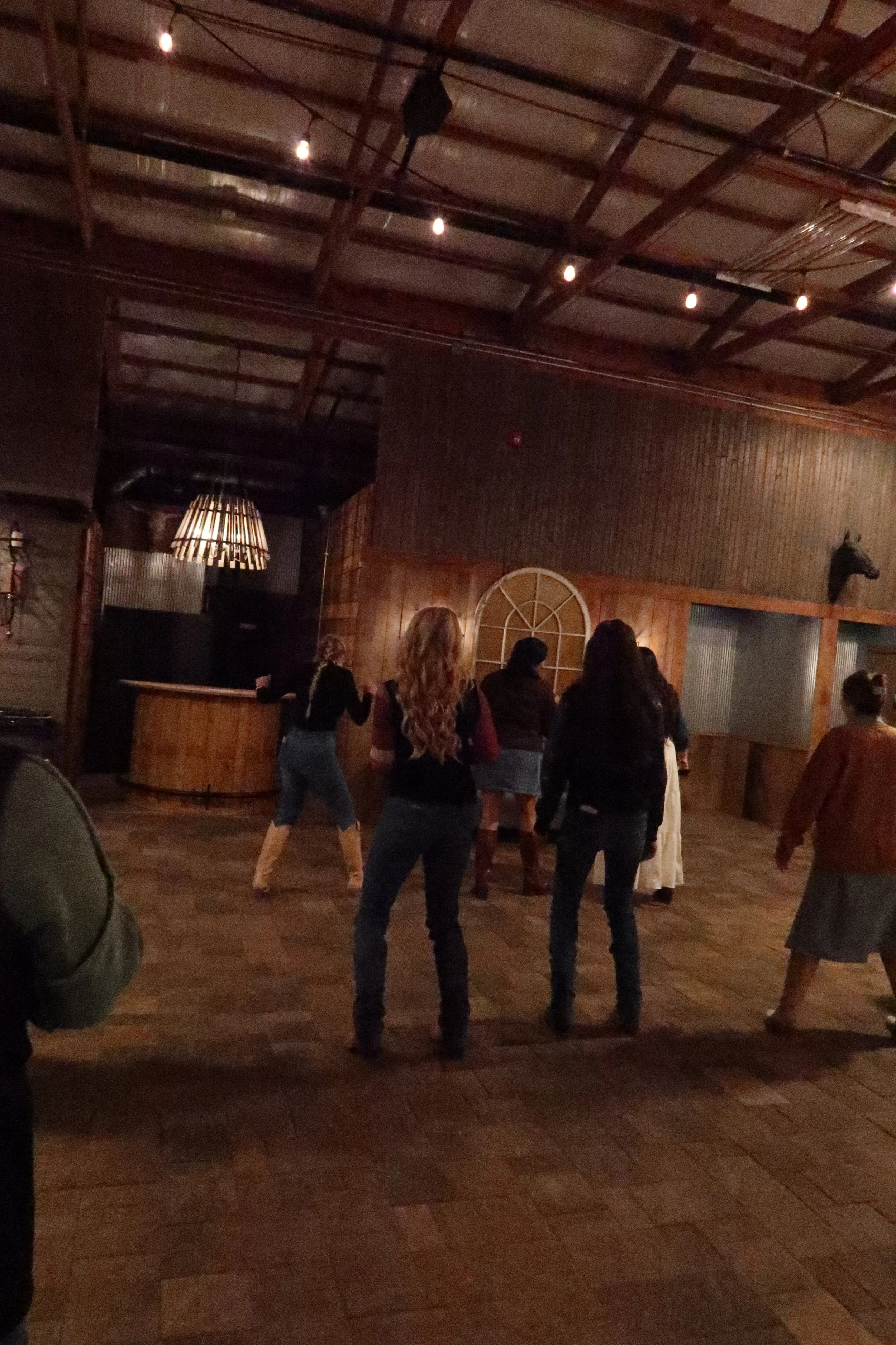 Women attending Highland Stables Social Club event in Bowling Green Kentucky