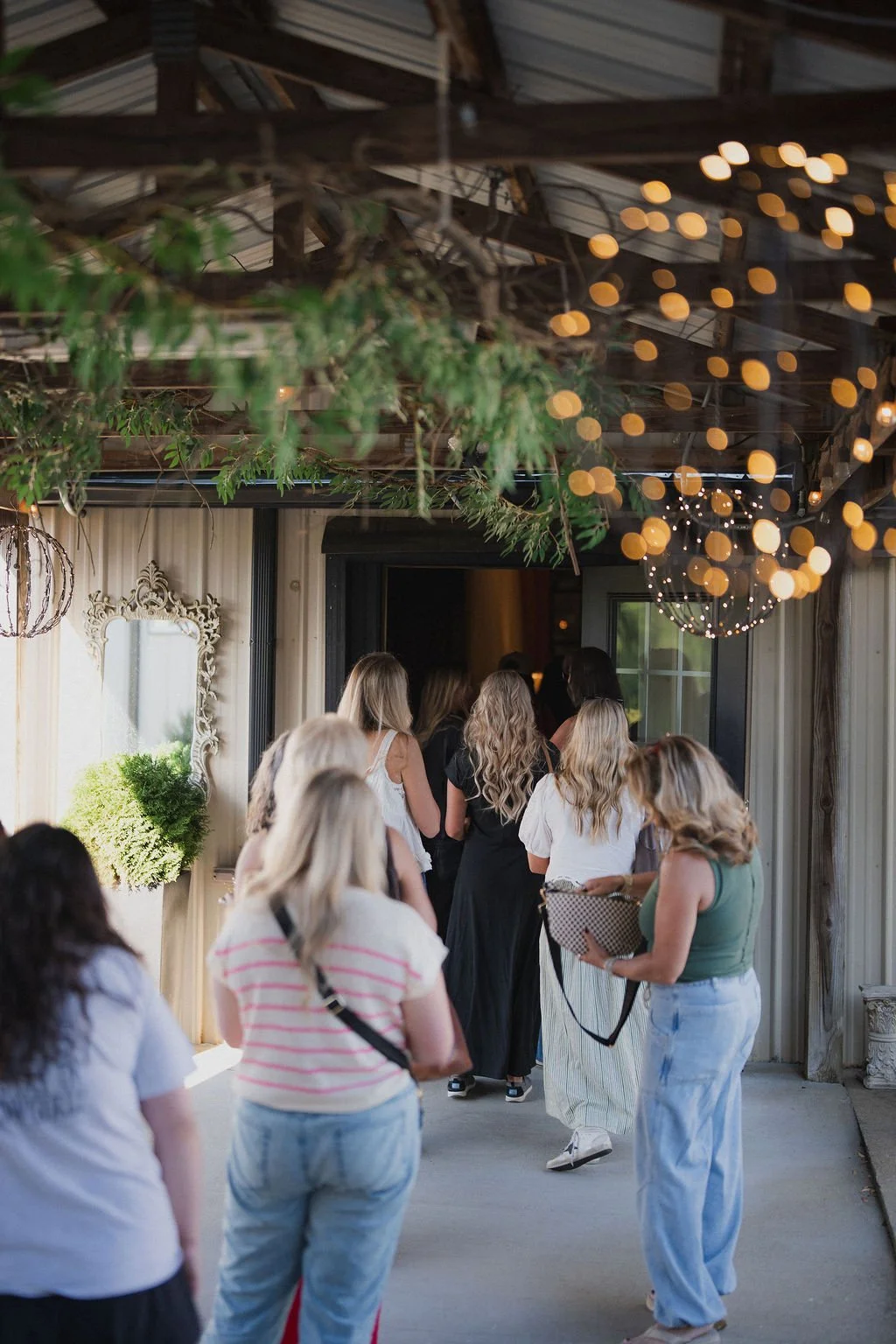 Women attending Highland Stables Social Club event in Bowling Green Kentucky