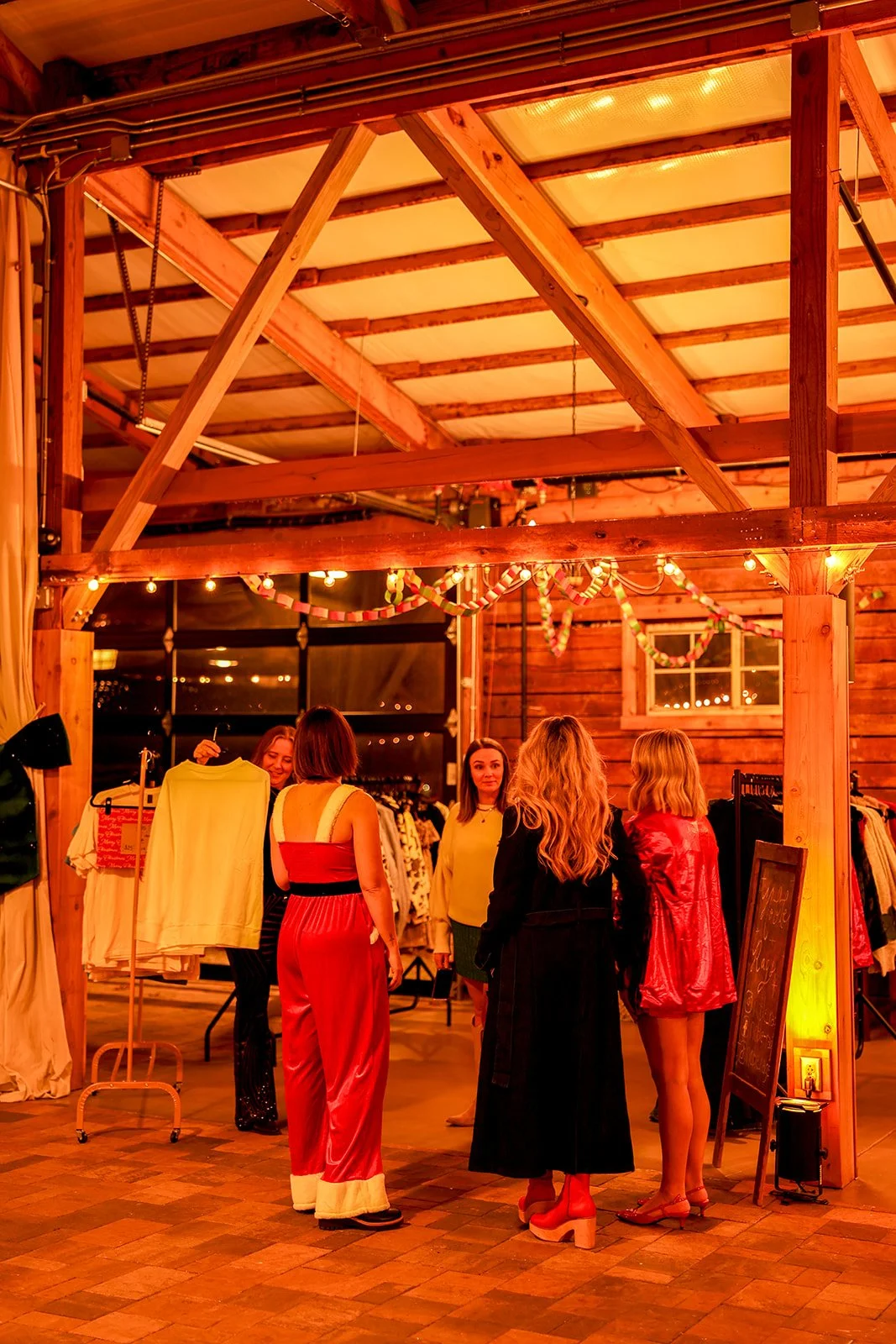 Women attending Highland Stables Social Club event in Bowling Green Kentucky