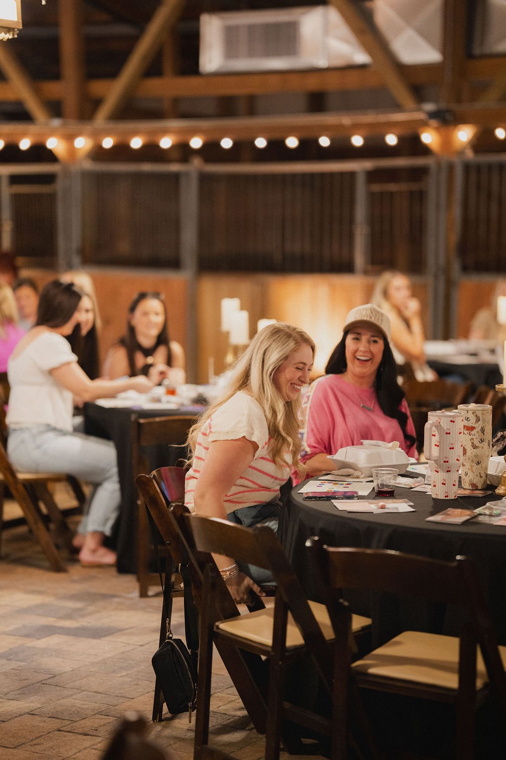 Women attending Highland Stables Social Club event in Bowling Green Kentucky