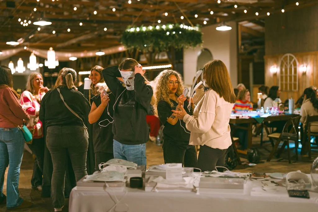 Women attending Highland Stables Social Club event in Bowling Green Kentucky