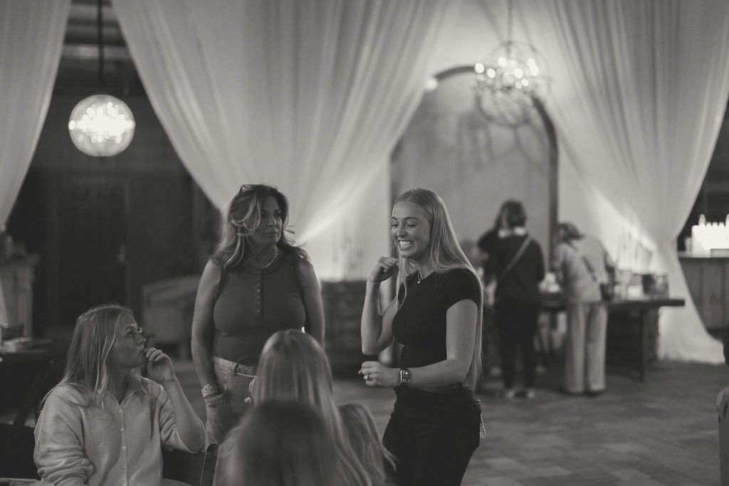 Women attending Highland Stables Social Club event in Bowling Green Kentucky