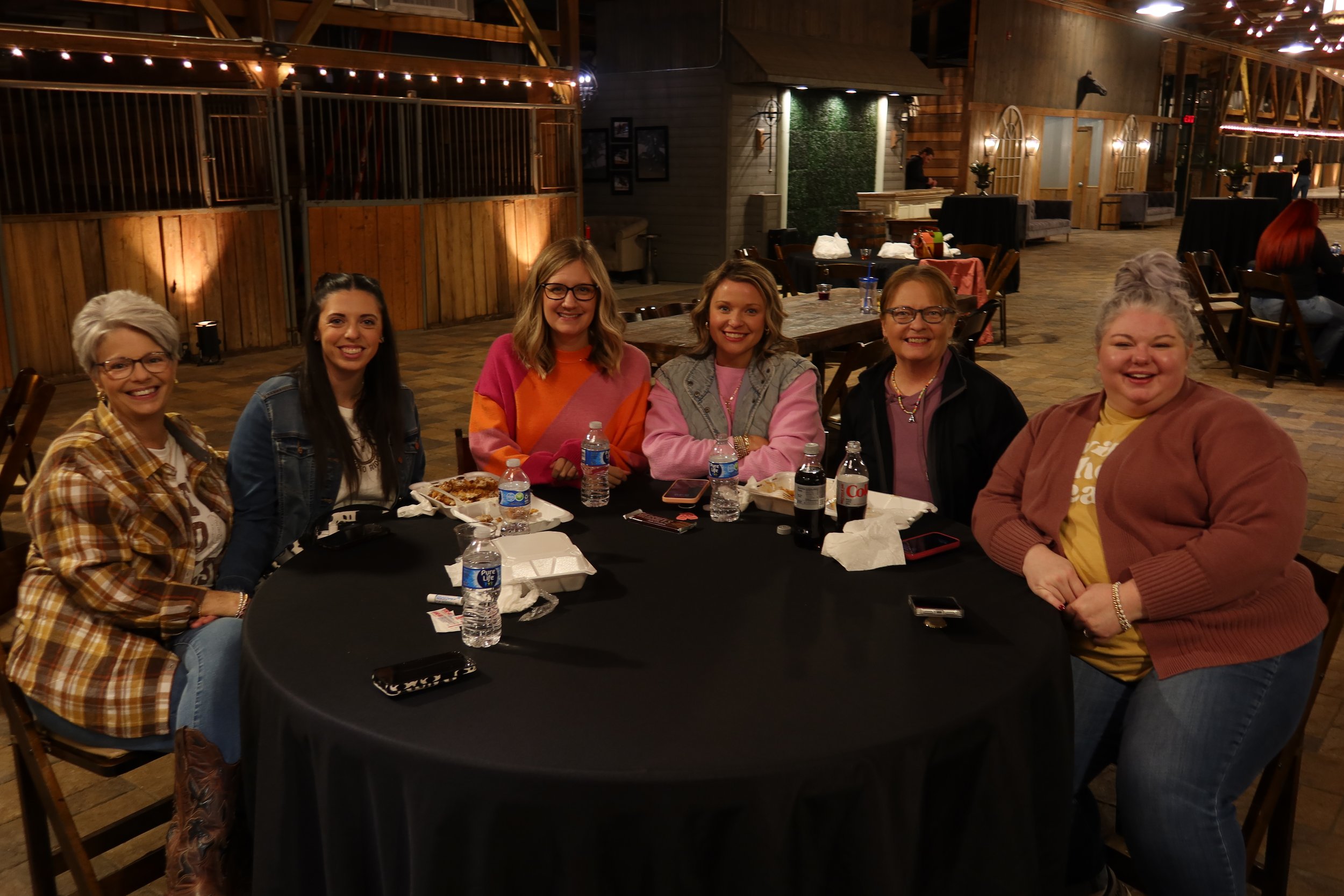 Women attending Highland Stables Social Club event in Bowling Green Kentucky