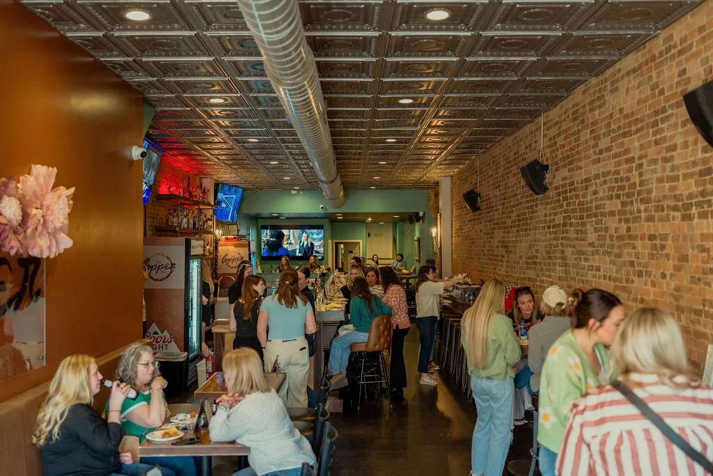 Women attending Highland Stables Social Club event in Bowling Green Kentucky