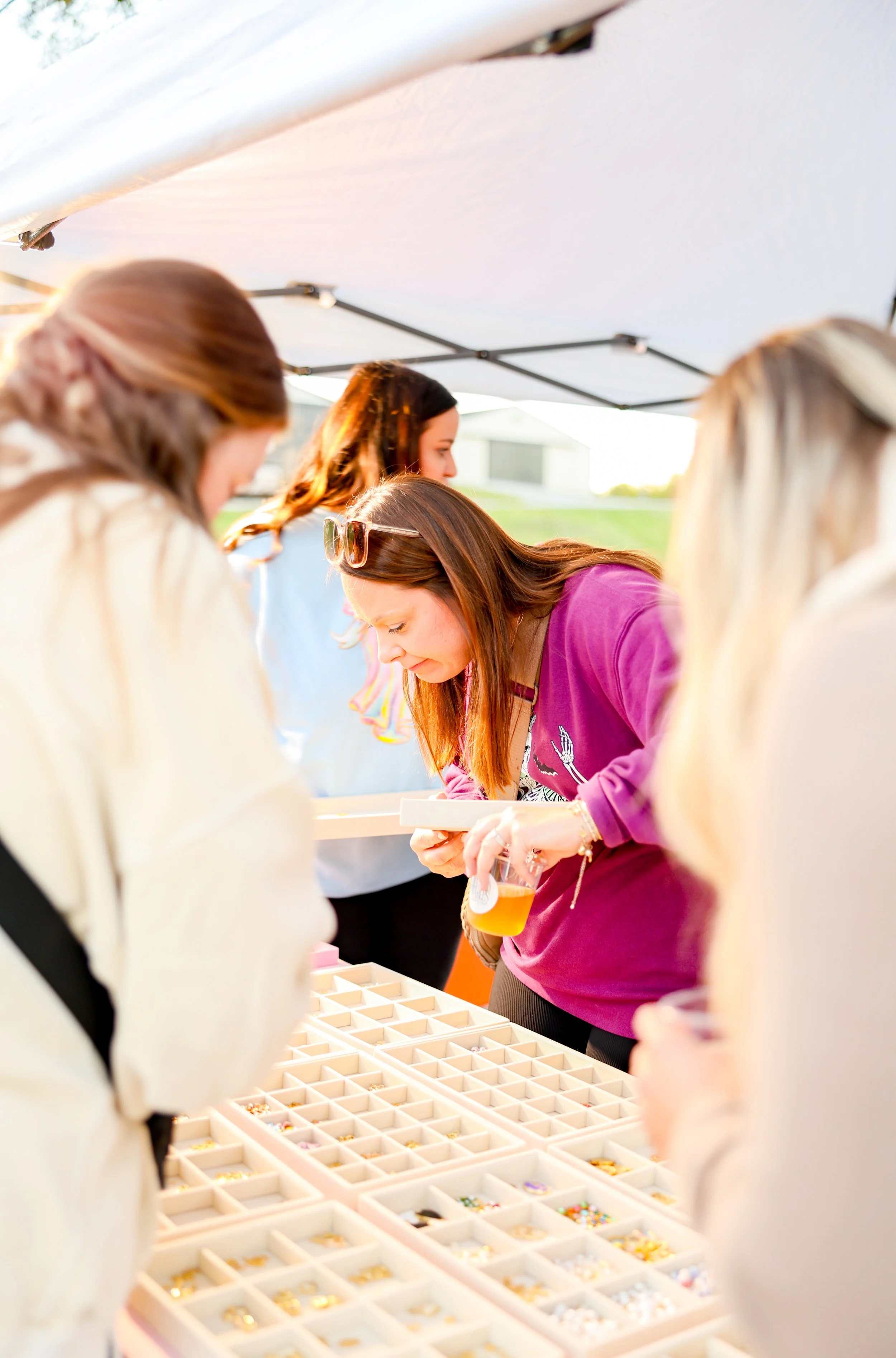 Monthly women’s event at Highland Stables Social Club in Bowling Green featuring local businesses, creativity, food, and community connection.