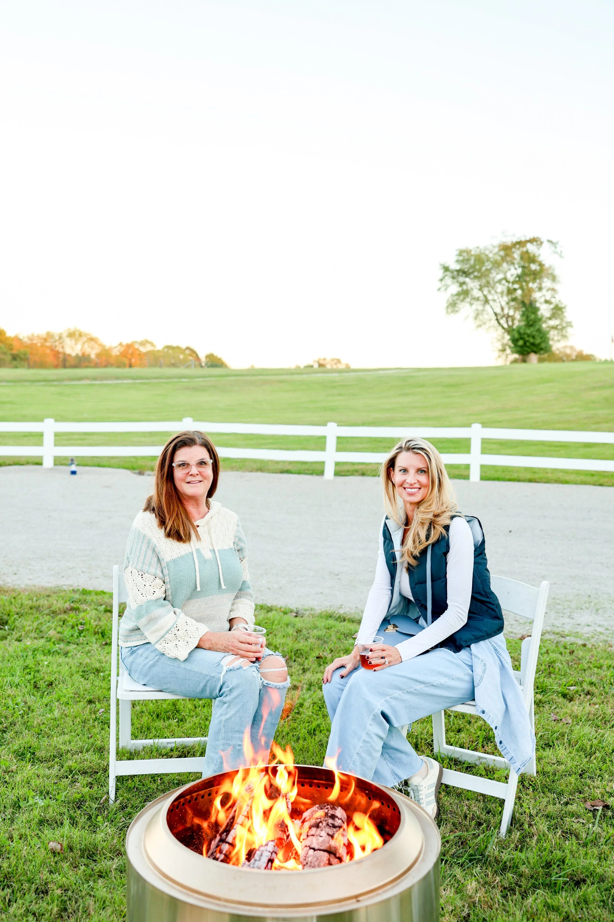 Women attending Highland Stables Social Club event in Bowling Green Kentucky