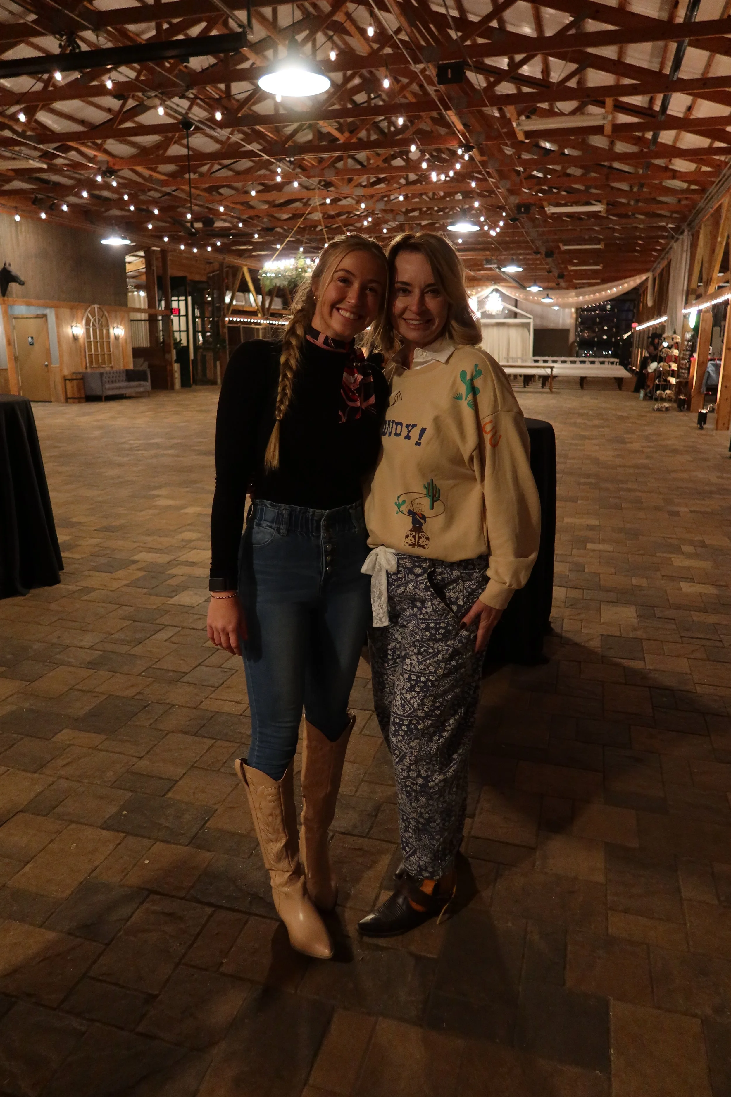 Women attending Highland Stables Social Club event in Bowling Green Kentucky