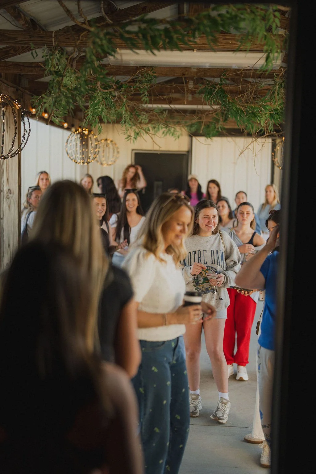 Women attending Highland Stables Social Club event in Bowling Green Kentucky
