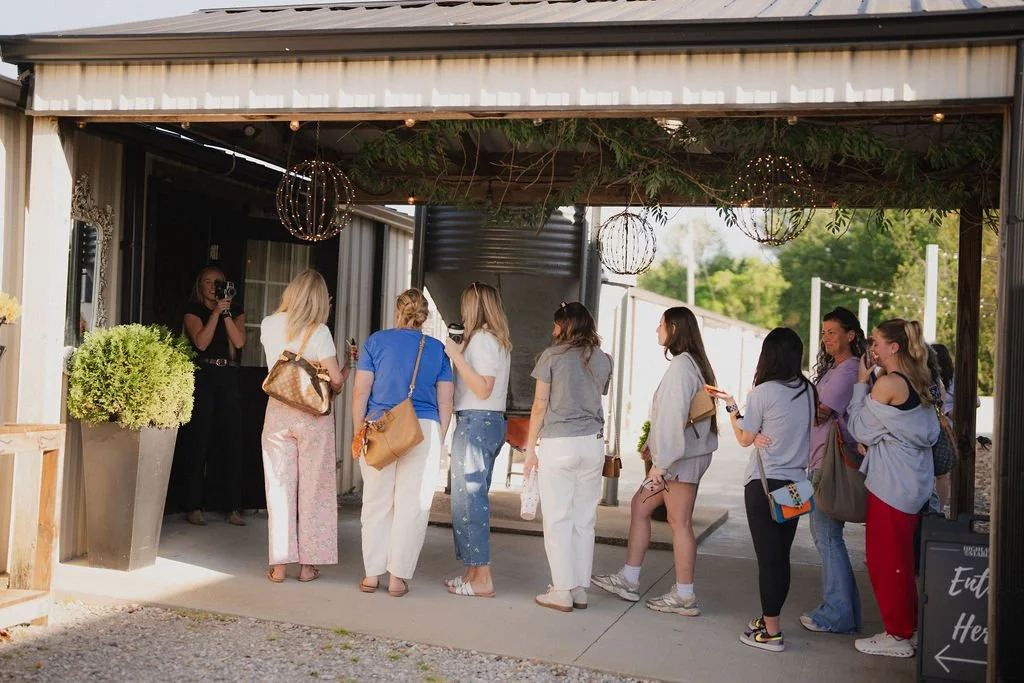 Women attending Highland Stables Social Club event in Bowling Green Kentucky