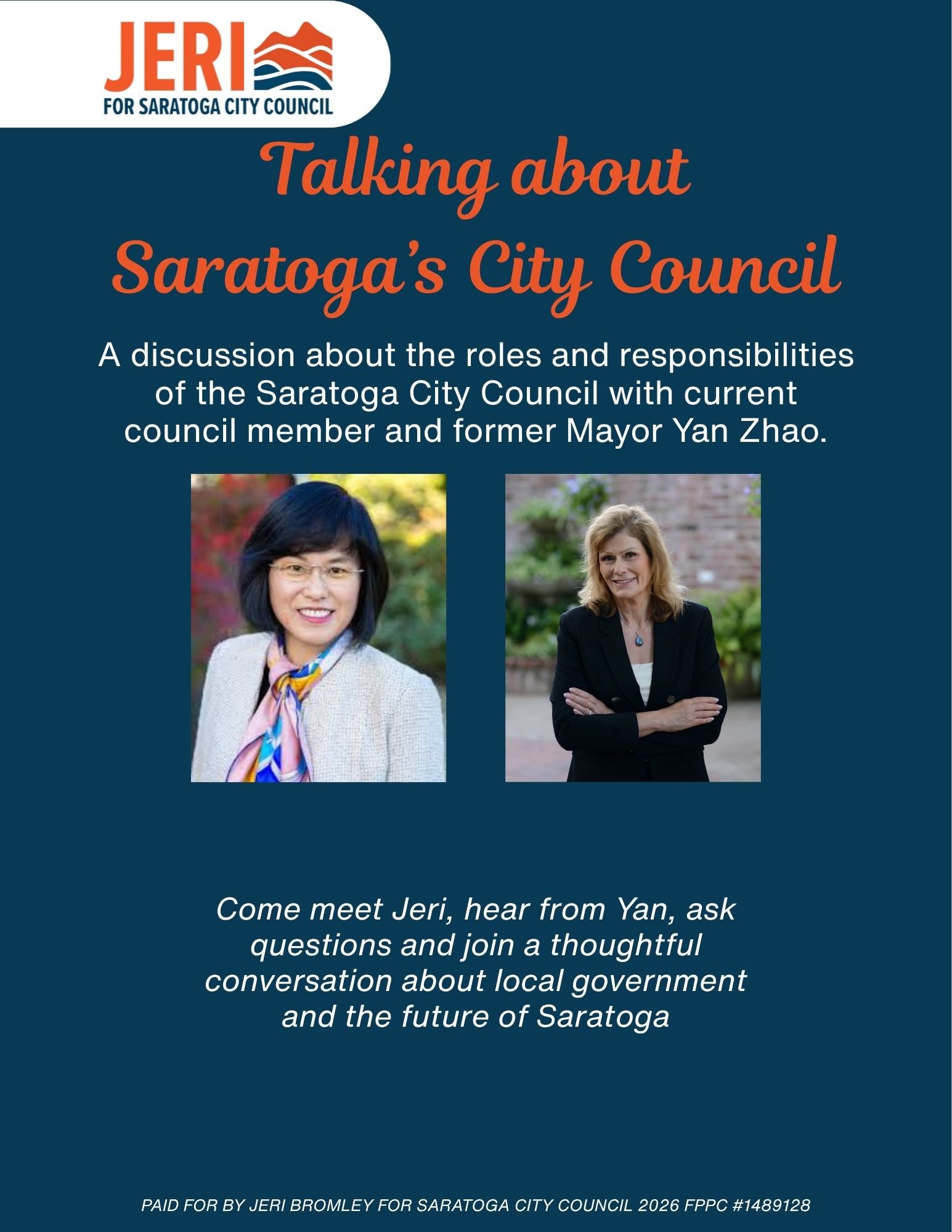 Talking about Saratoga’s City Council