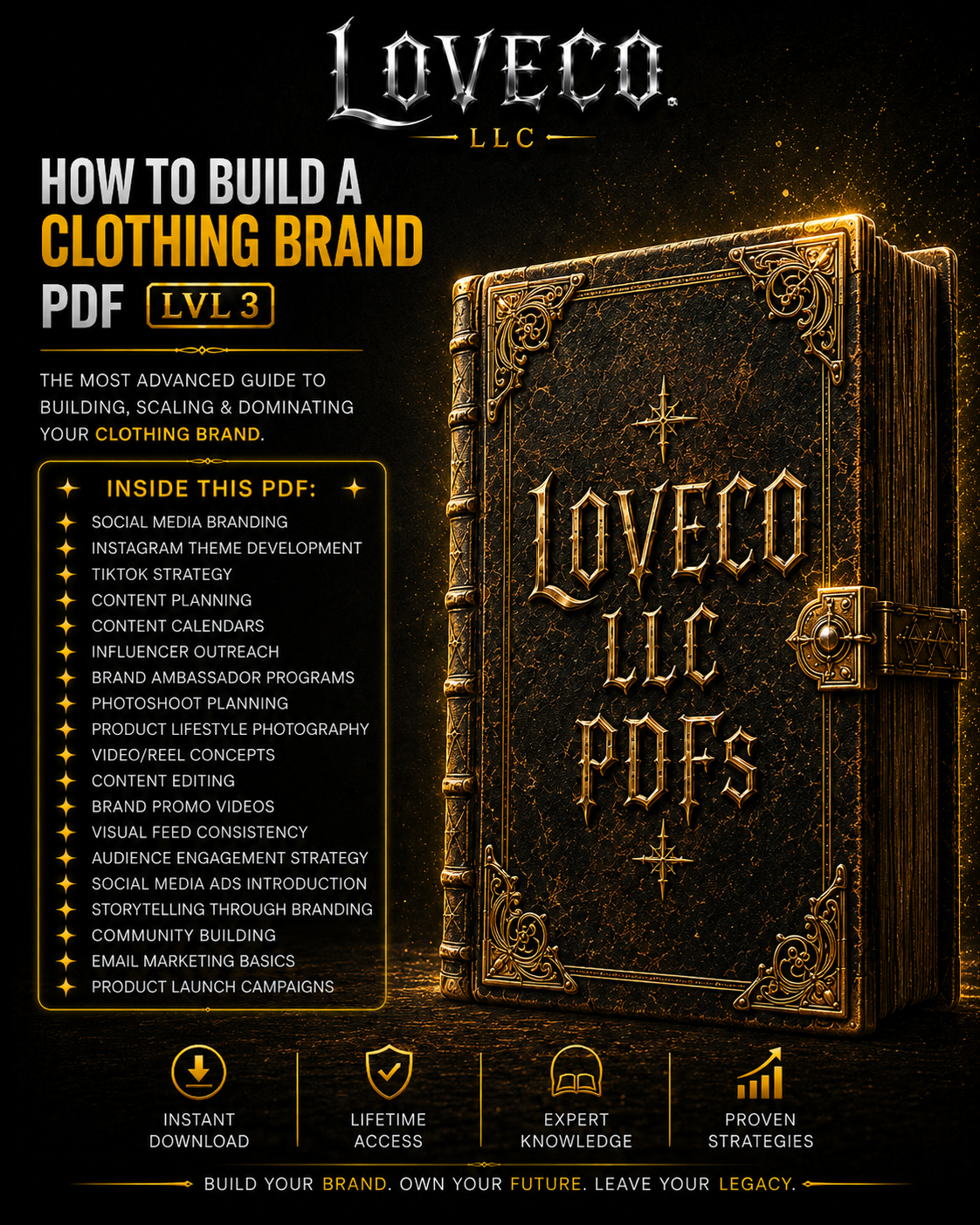 LOVECO LLC: HOW TO BUILD A BRAND LVL 3: ADVANCED - MEDIA PDF