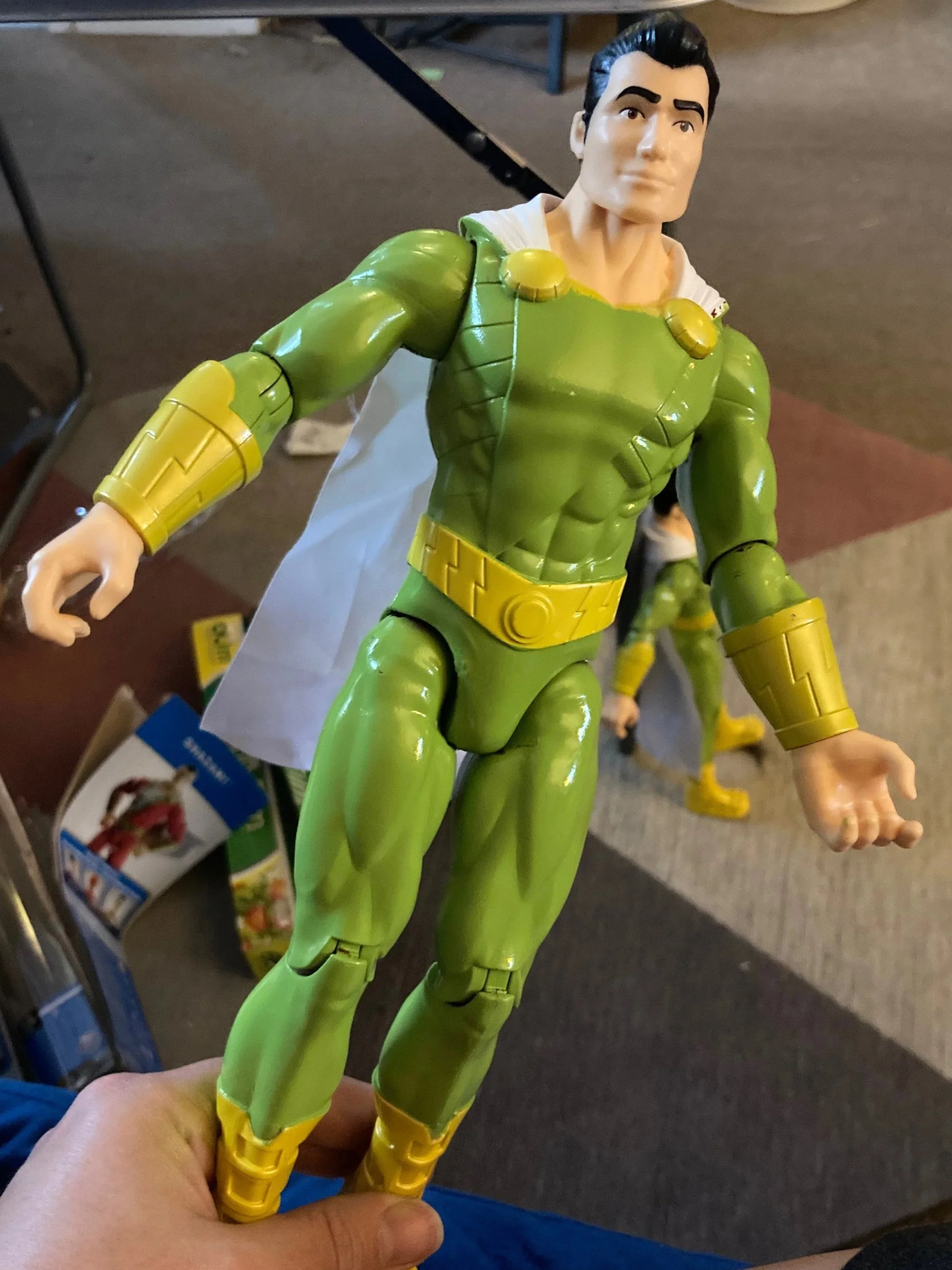 Custom Painted action figure - Dangers of Energy Theft Commercial (CrimeStoppers)