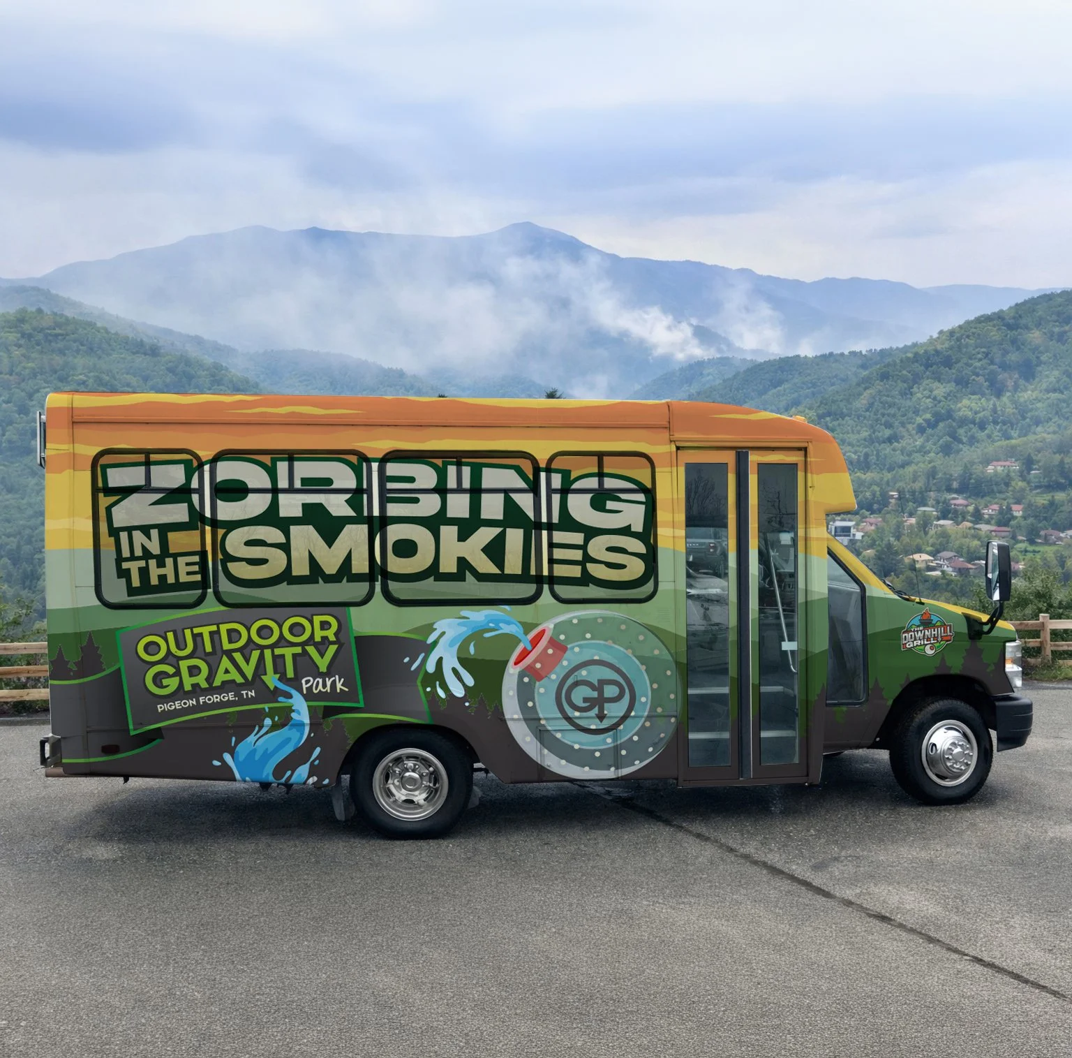 Sevierville TN graphics, pigeon forge graphics, seviere county marketing