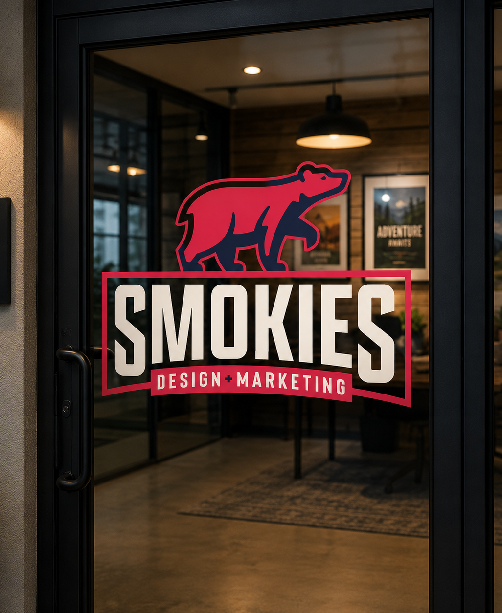 smoky mountain graphic design, rack cards, mailers, pigeon forge signs, media