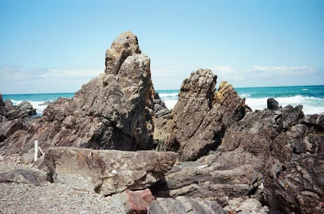 rocks on the beach