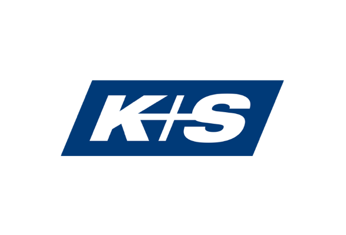 K+S logo on a white background.