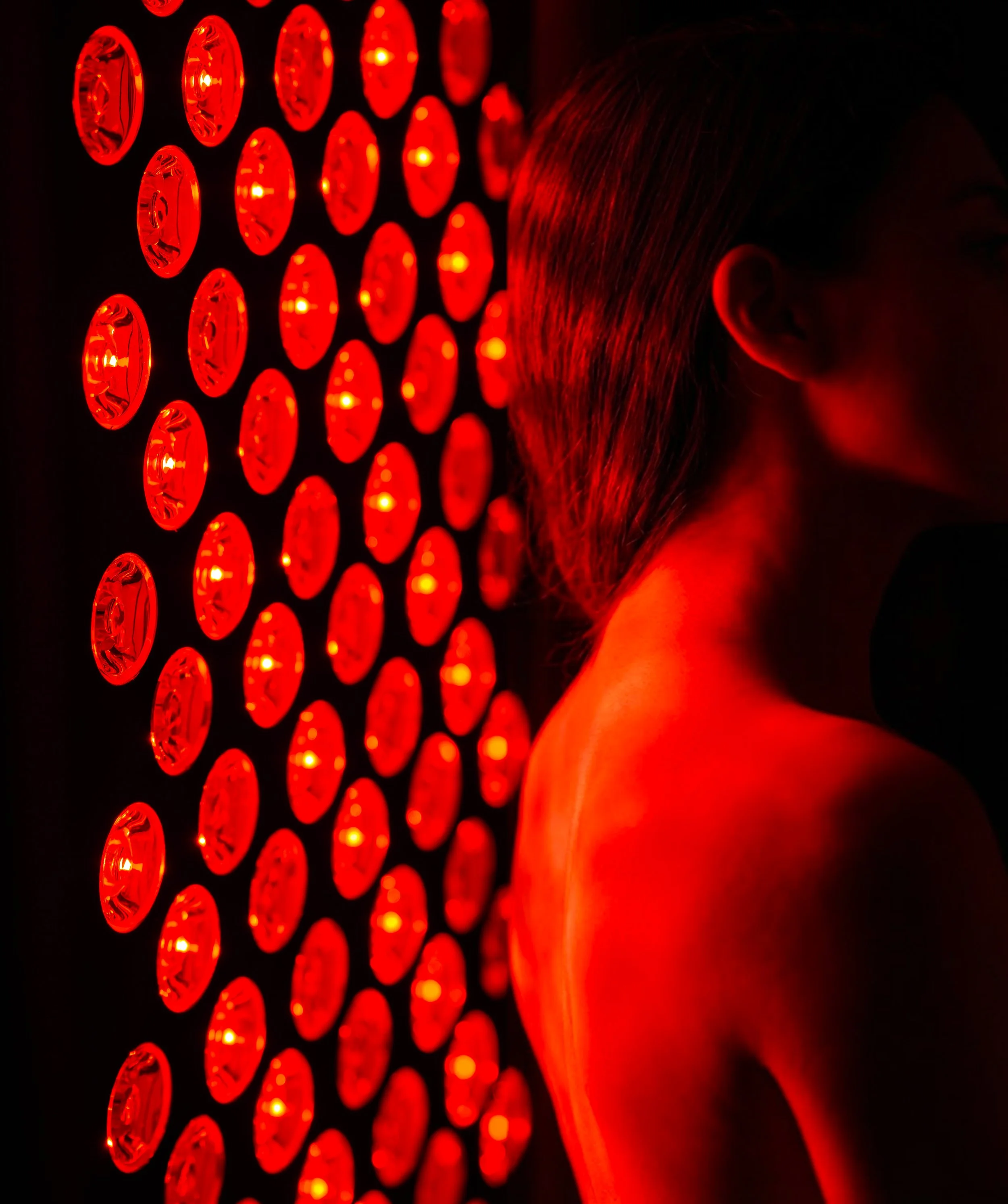 Red light therapy panels at Qumi Ori Oshkosh