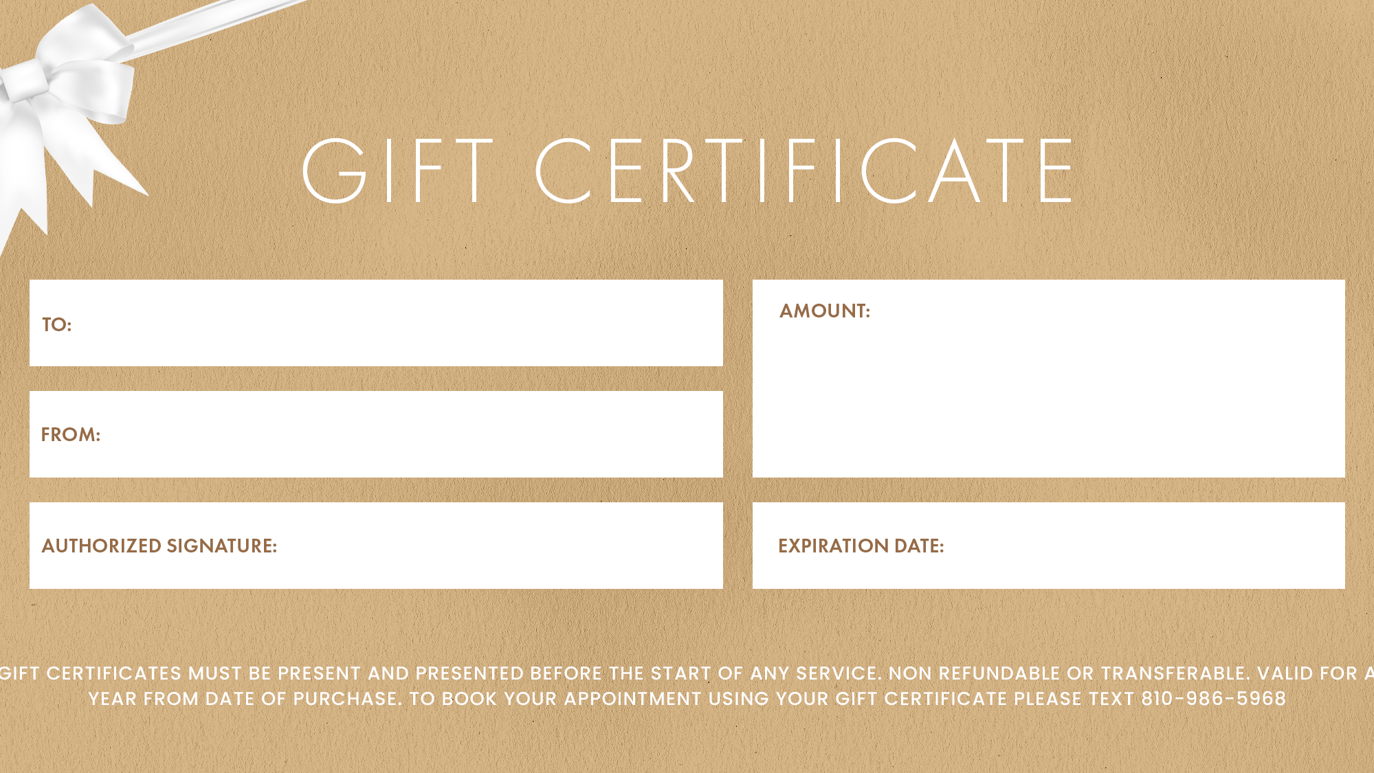 Glistening Skin Care Gift Cards