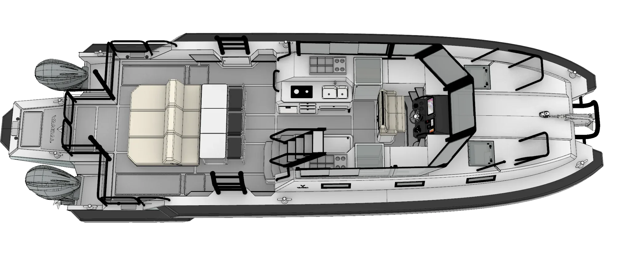 Two Stateroom Main Deck