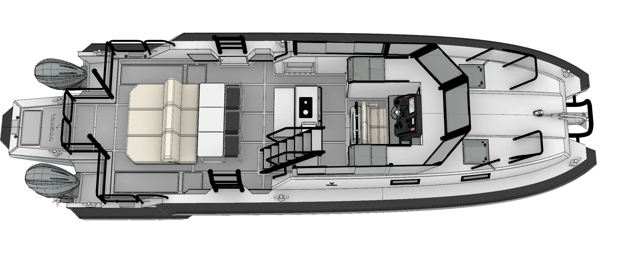 One Stateroom Main Deck