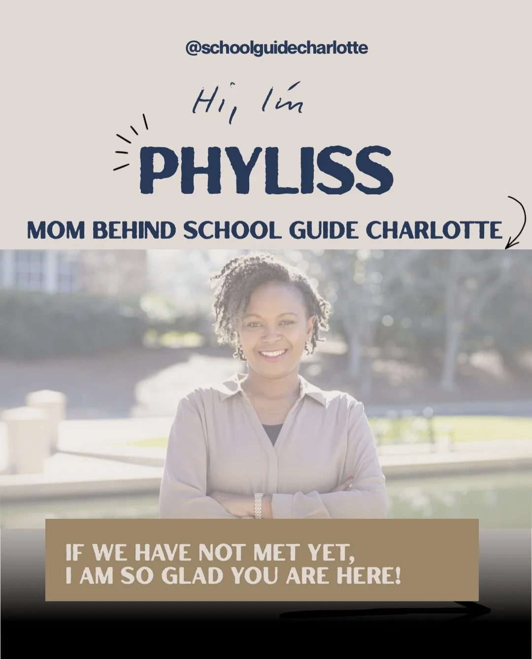 If we have not officially met, hi I am Phyliss, the Charlotte mom behind School Guide Charlotte! I started this page because I have been exactly where you are- overwhelmed, unsure where to start and wishing someone would just hand me a roadmap. Nobod