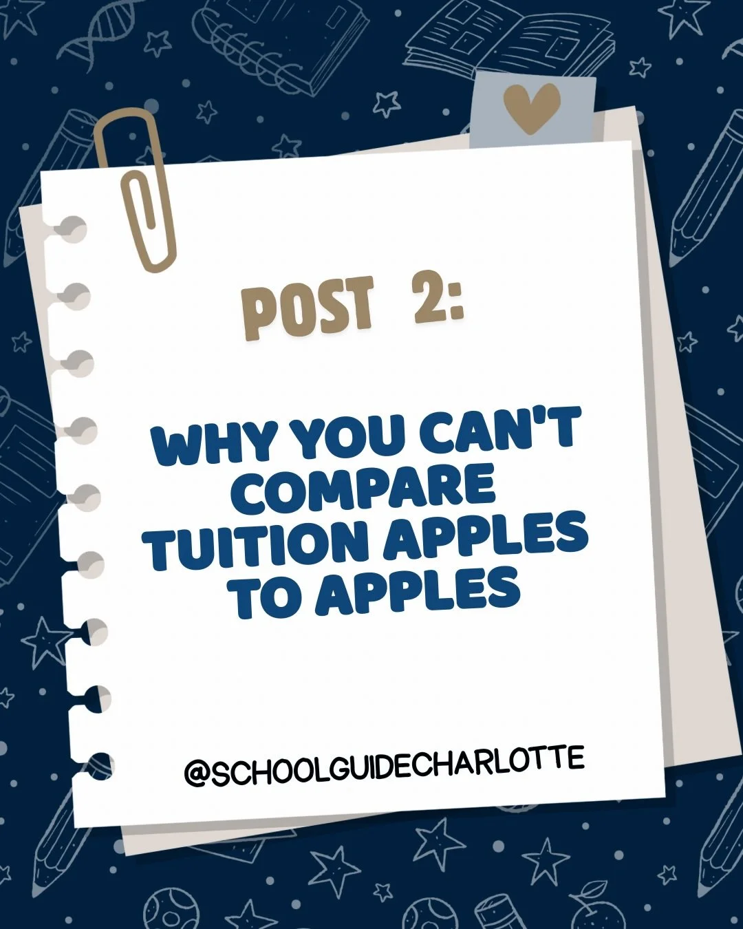 Two schools. Same tuition number. Very different actual cost. 👀

Here&rsquo;s something I learned the hard way: tuition on the website is rarely the whole picture. Technology fees, lunch, extended day, uniforms, class trips, textbooks &mdash; a lot 