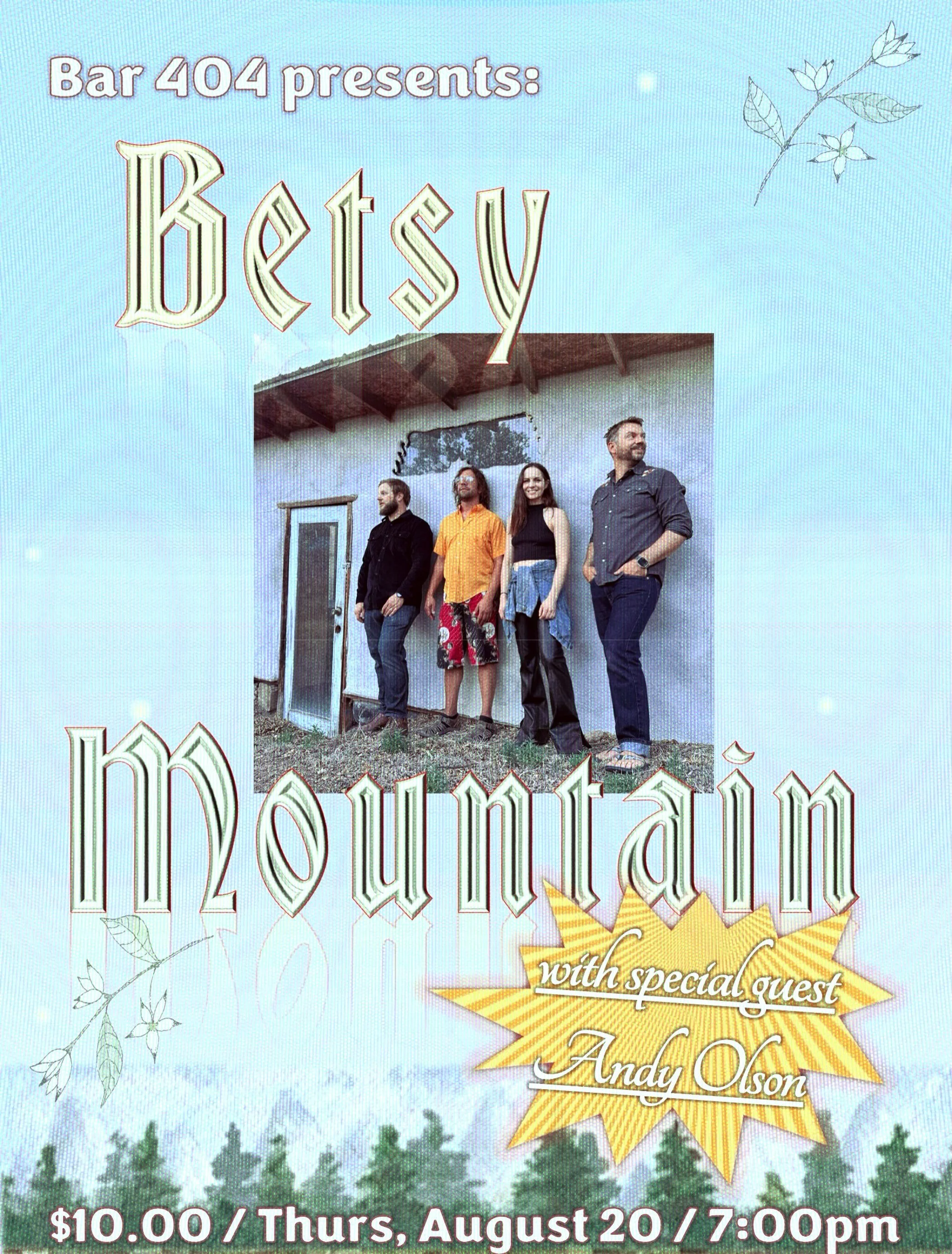 COME SEE US IN 3D

8/20/26

🌟Live at Bar 404 on S Broadway in Denver. Thursday, August 20 @ 7:30pm. Andy Olson will be opening @ 7pm with some original songs.

#denvermusic #colorado #livemusic #america #originalmusic