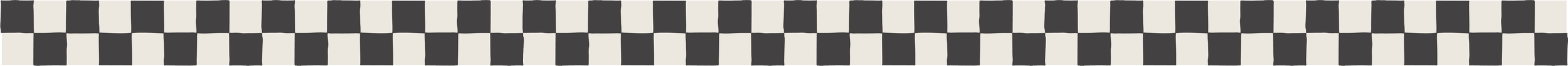 Black and white checkered floor pattern with alternating squares.