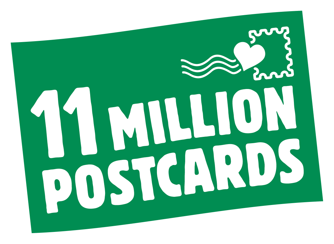 11 million postcards