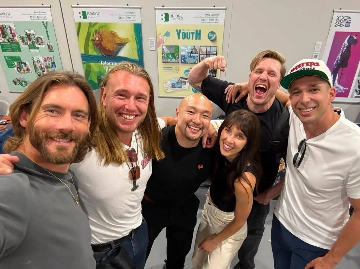 Lauren Saliu and the Masters of the Universe cast at Bury St Edmonds Comic Con