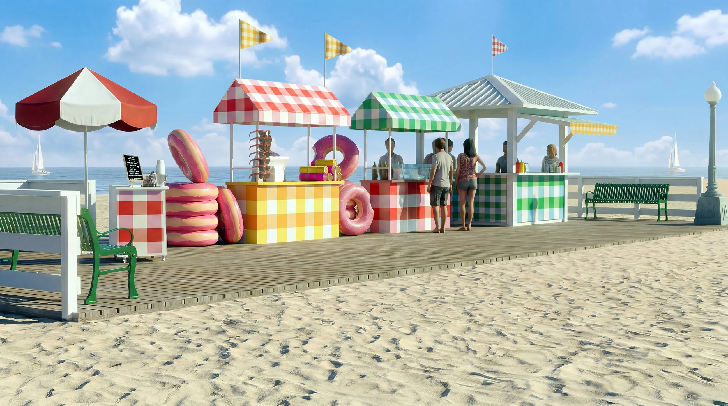 Target rendering