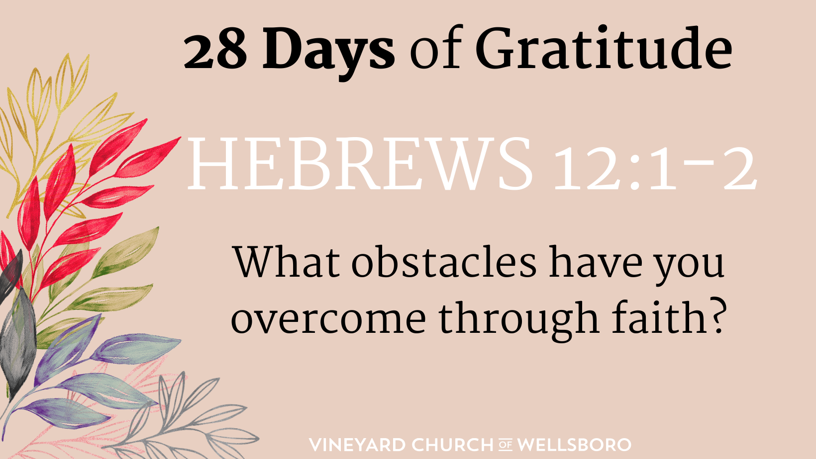 DAY TWENTY-SIX