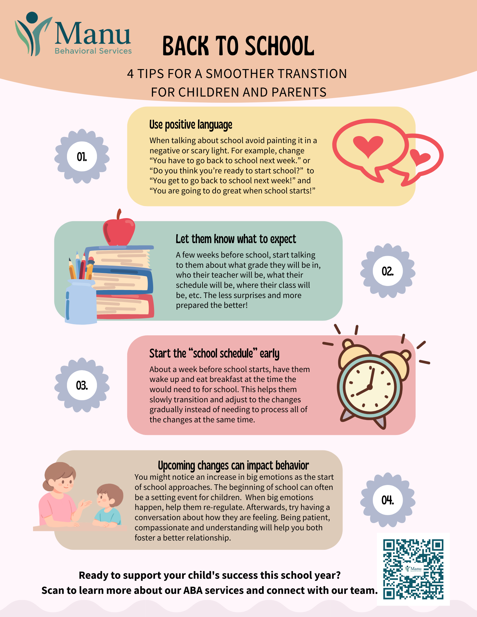 Back to School: 4 Tips for a Smoother Transition for Children and Parents