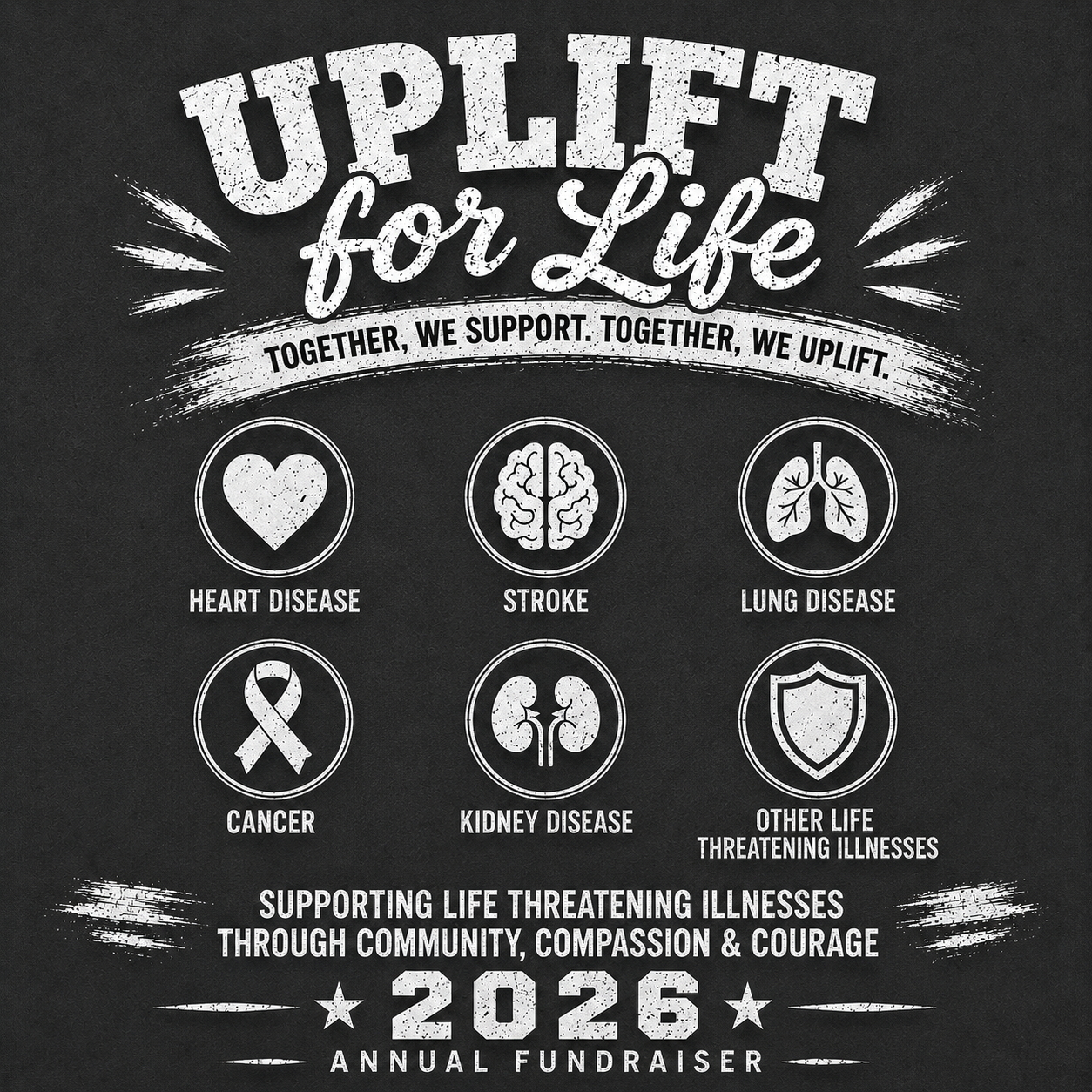 2026 Uplift for life tickets
