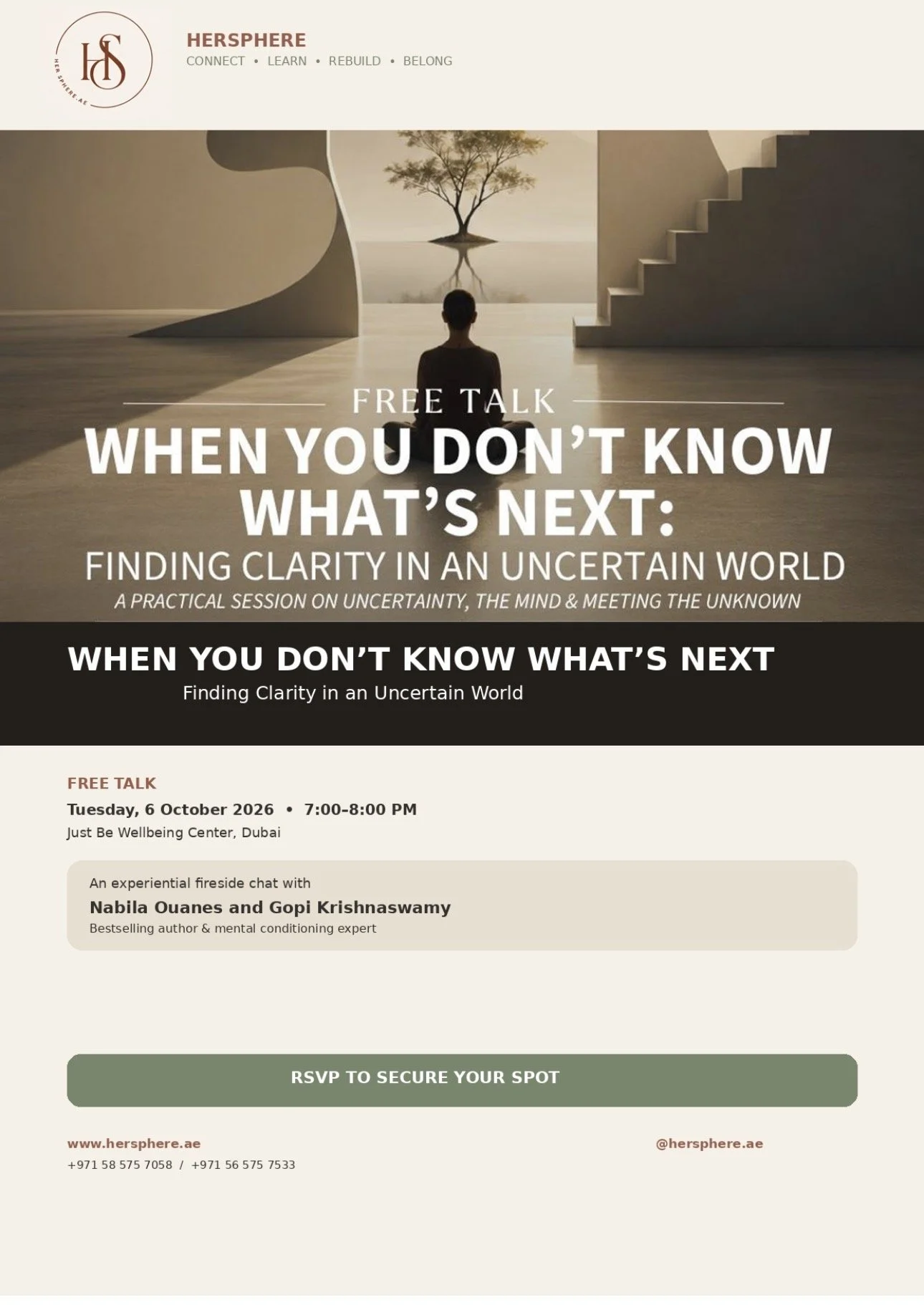 When You Don’t Know What’s Next: Finding Clarity in an Uncertain World