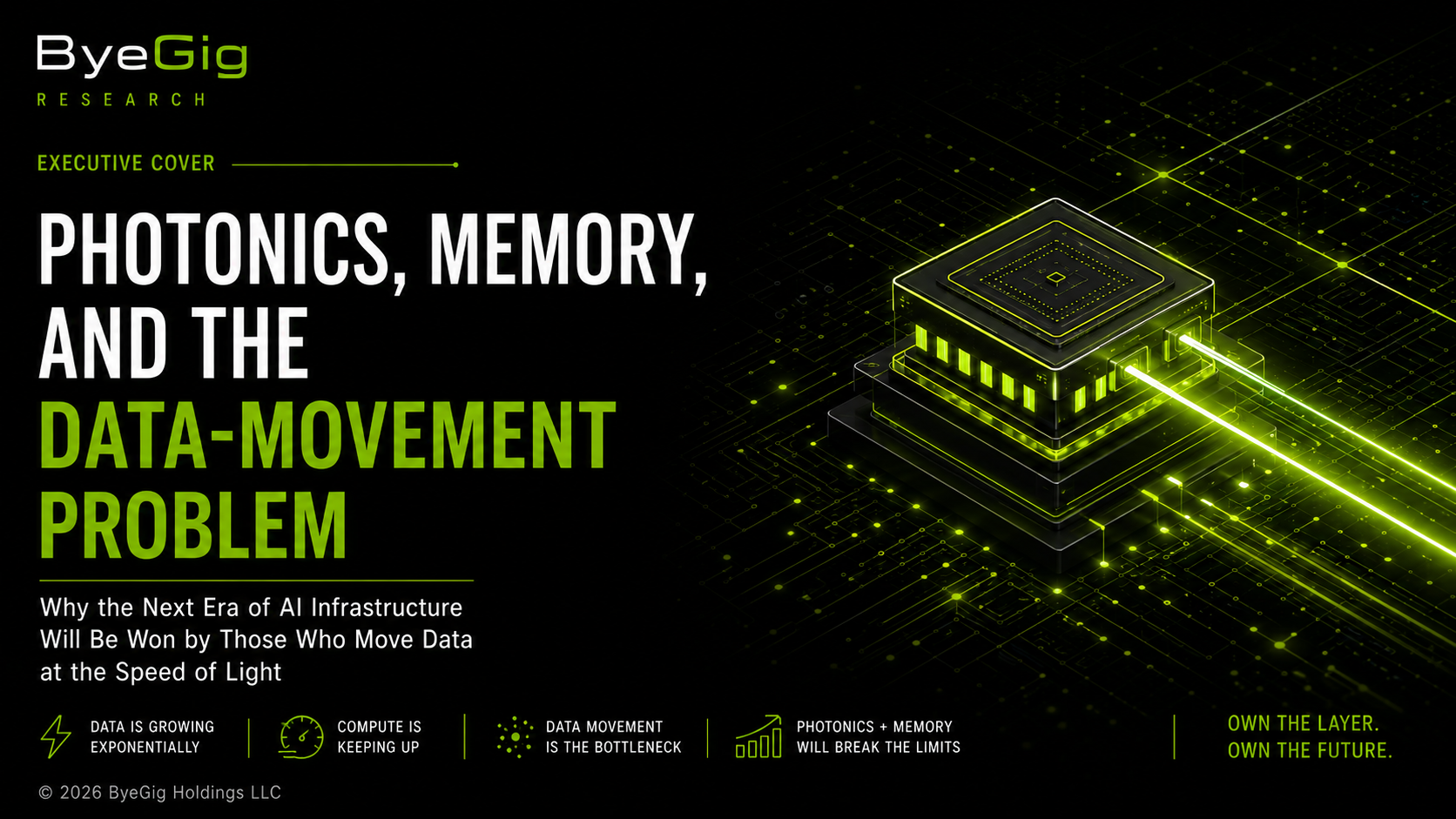 Photonics, Memory, and the Data-Movement Problem