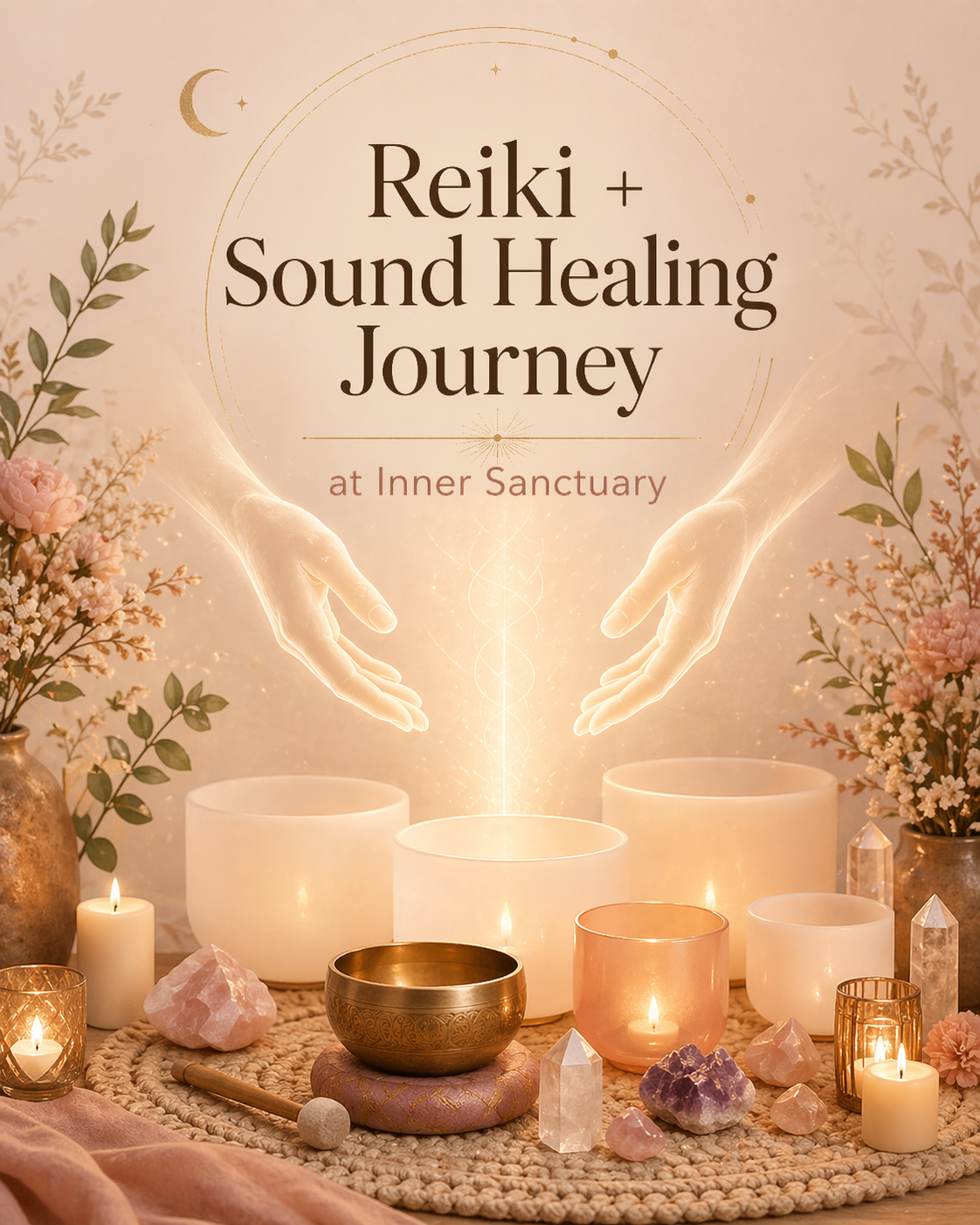 2-Hour Reiki + Sound Healing Journey at Inner Sanctuary