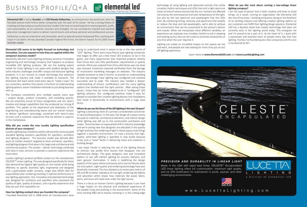 LD+A Business Profile: Randy Holleschau