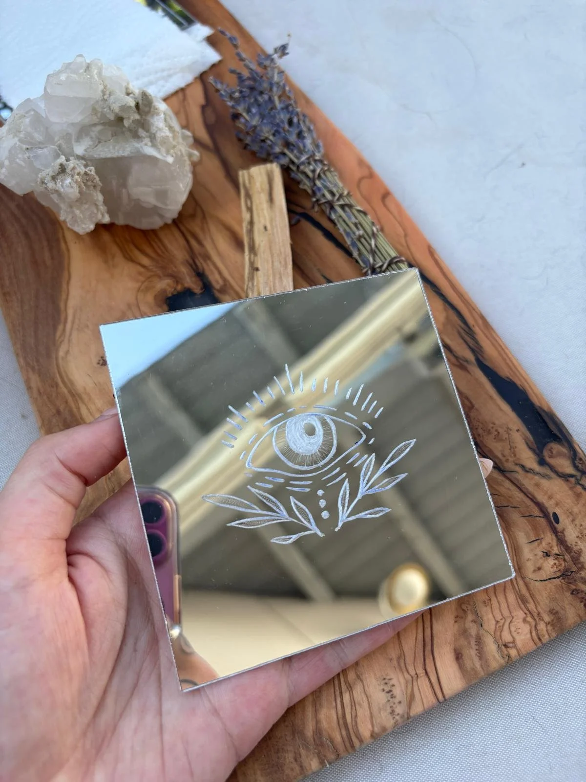 evil eye mirror