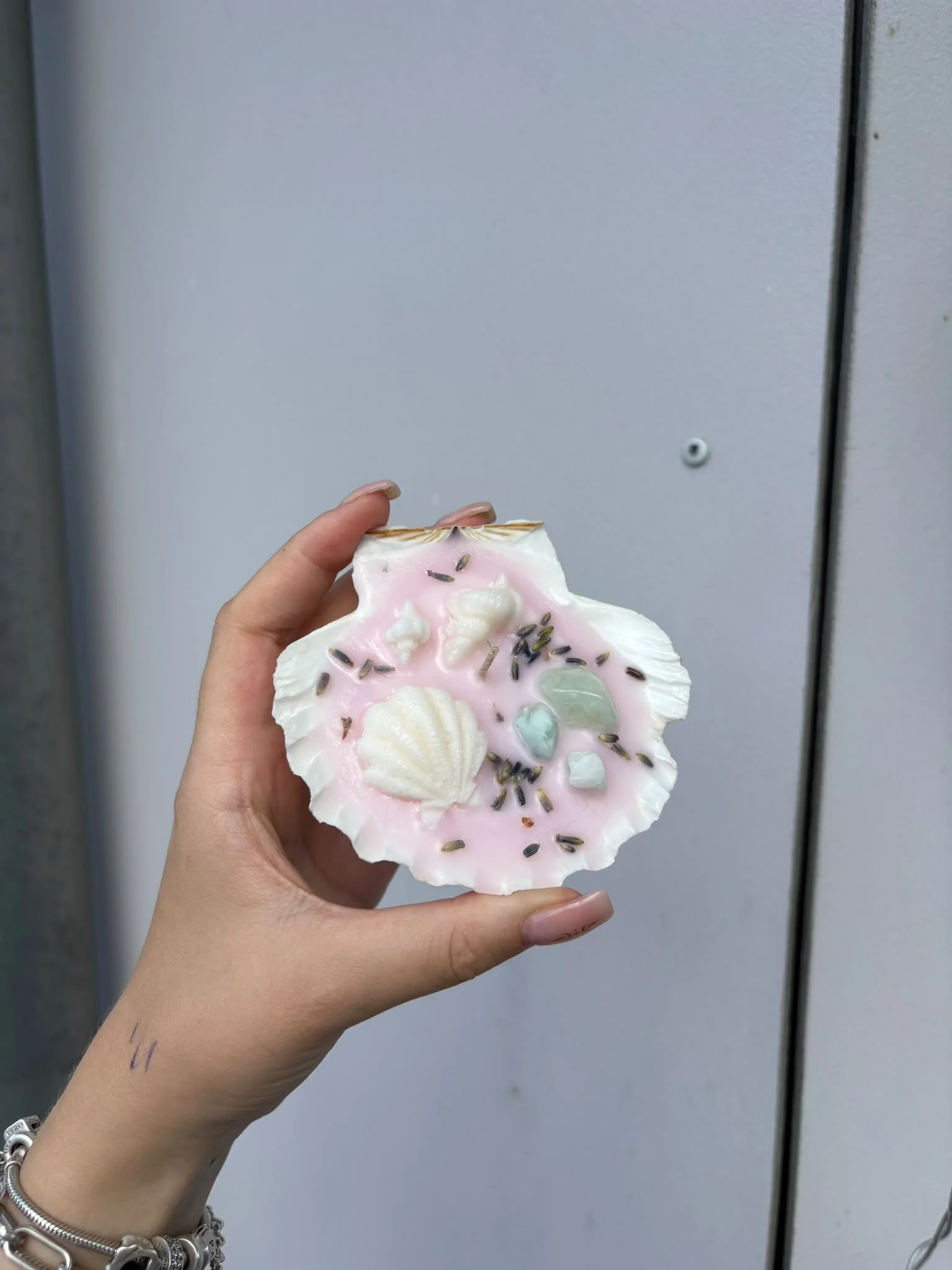 shell candle